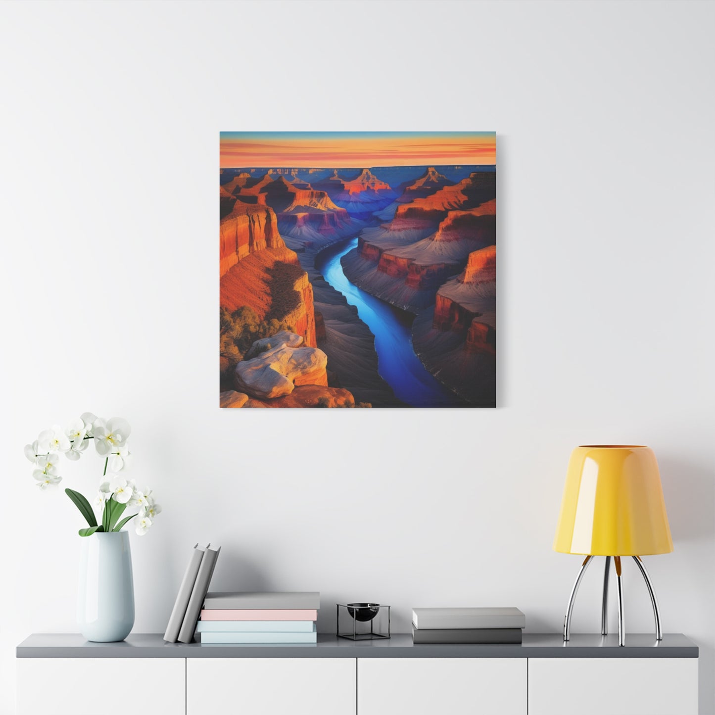 Canvas Print - Grand Canyon Abstract Art 5