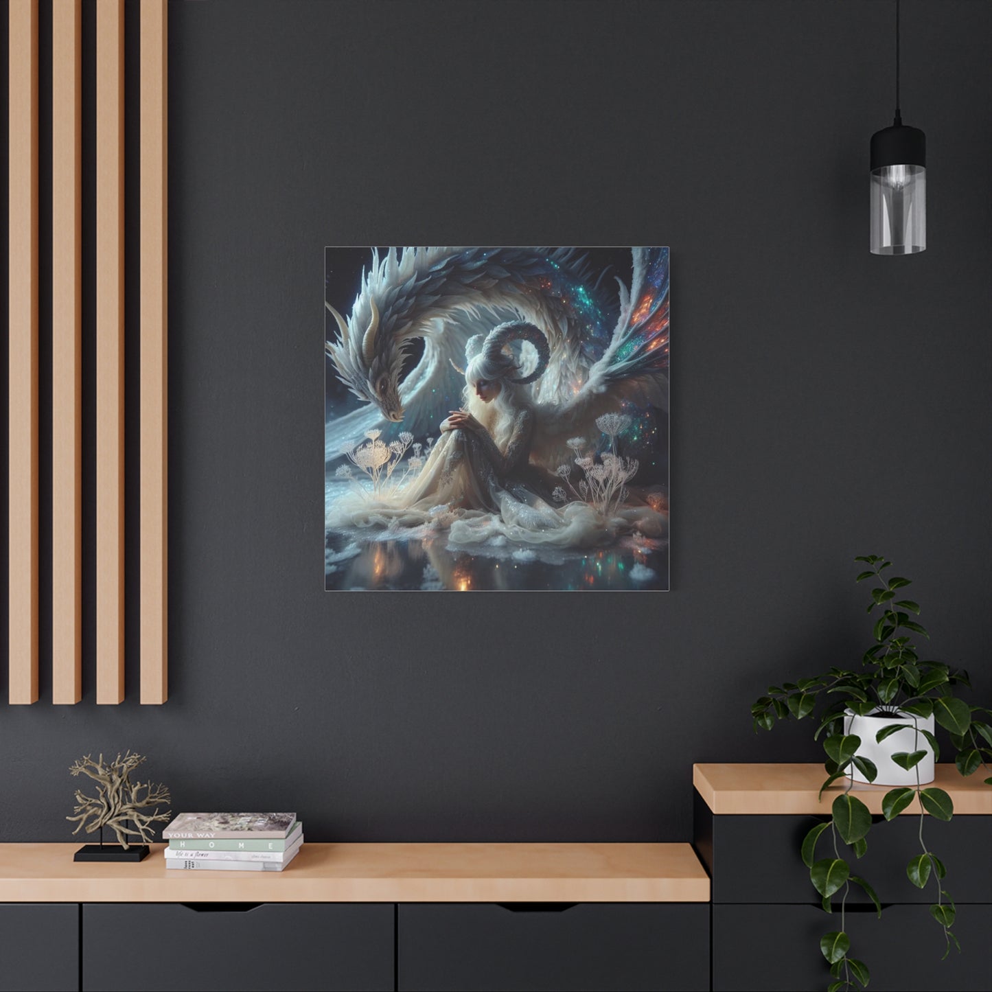 Canvas Print - The Dragon Queen Art