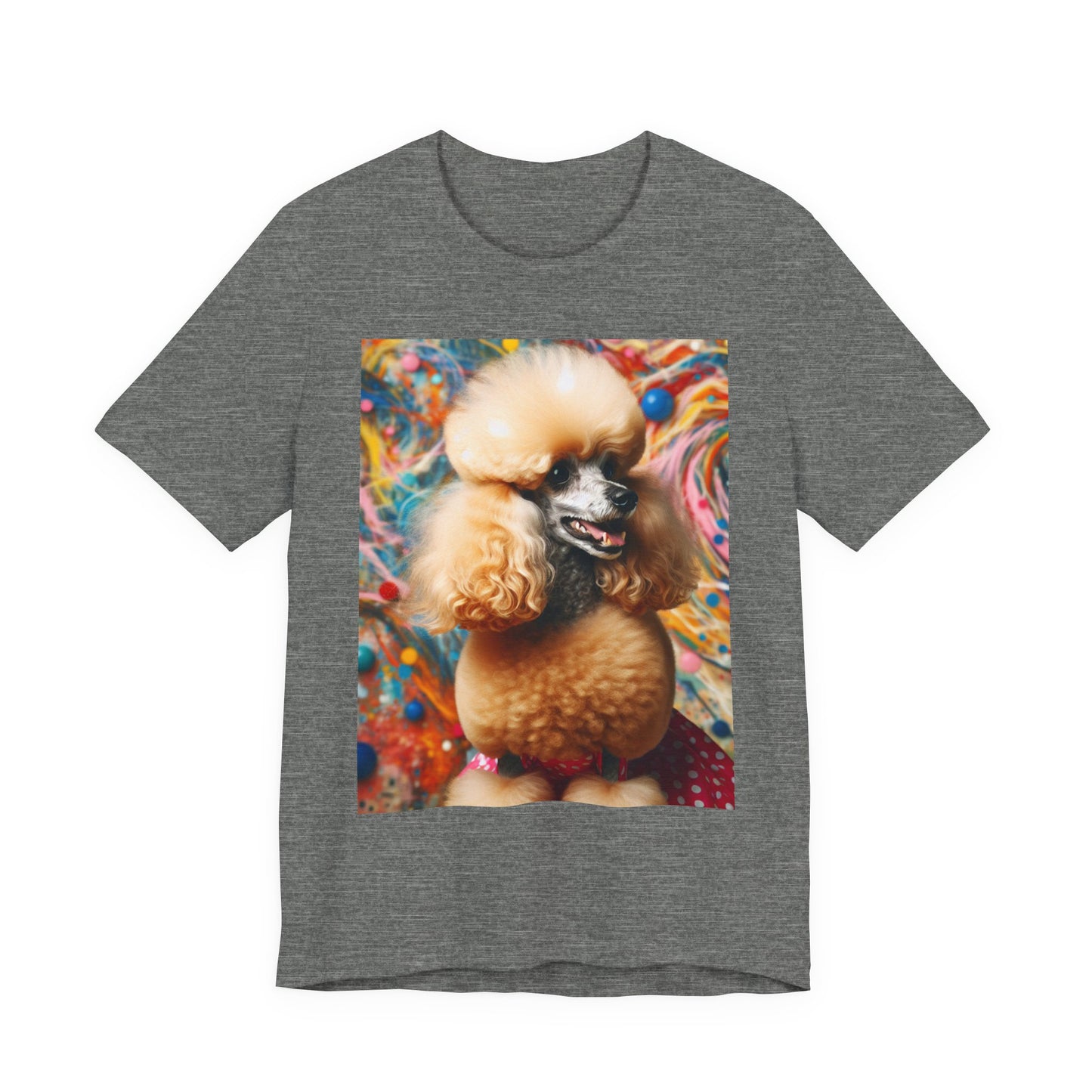 Retro Colorful Poodle Tee - Unisex Shirt