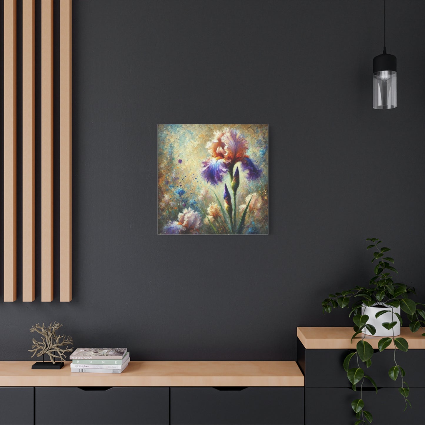 Canvas Print - Iris for Celebration Wall Art