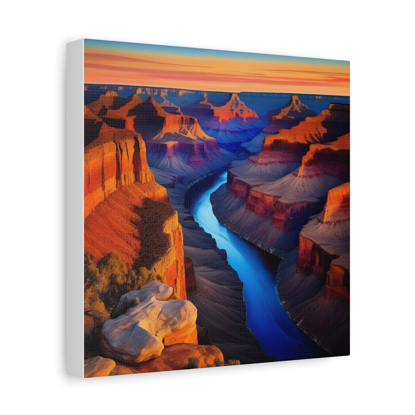 Canvas Print - Grand Canyon Abstract Art 5