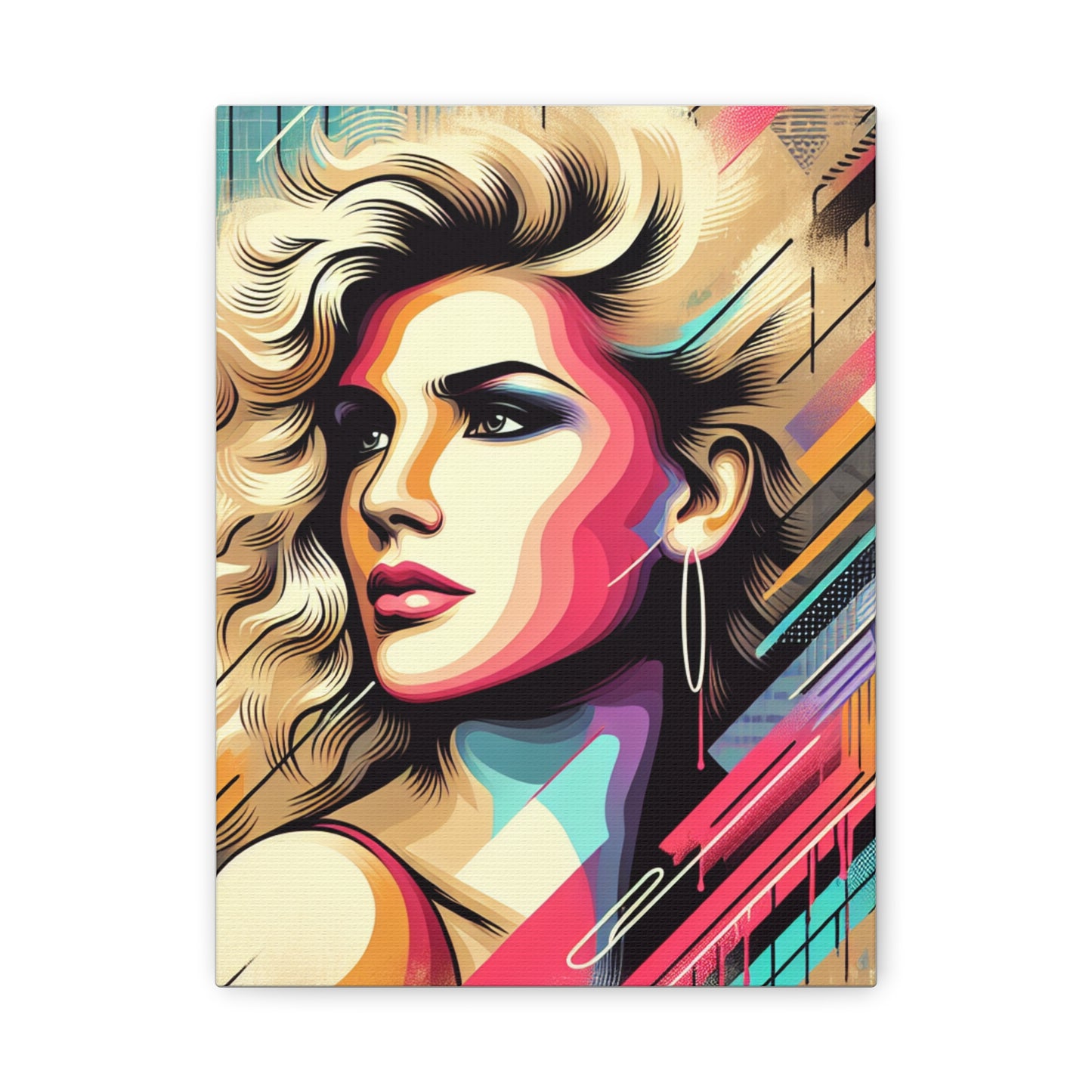 Pretty Woman Abstract Art