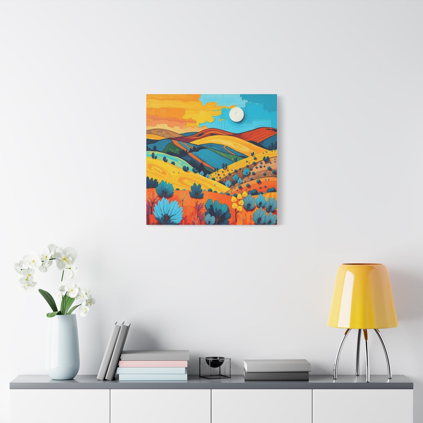 Canvas Print -Abstract 1 Southwest Landscape Wall Art
