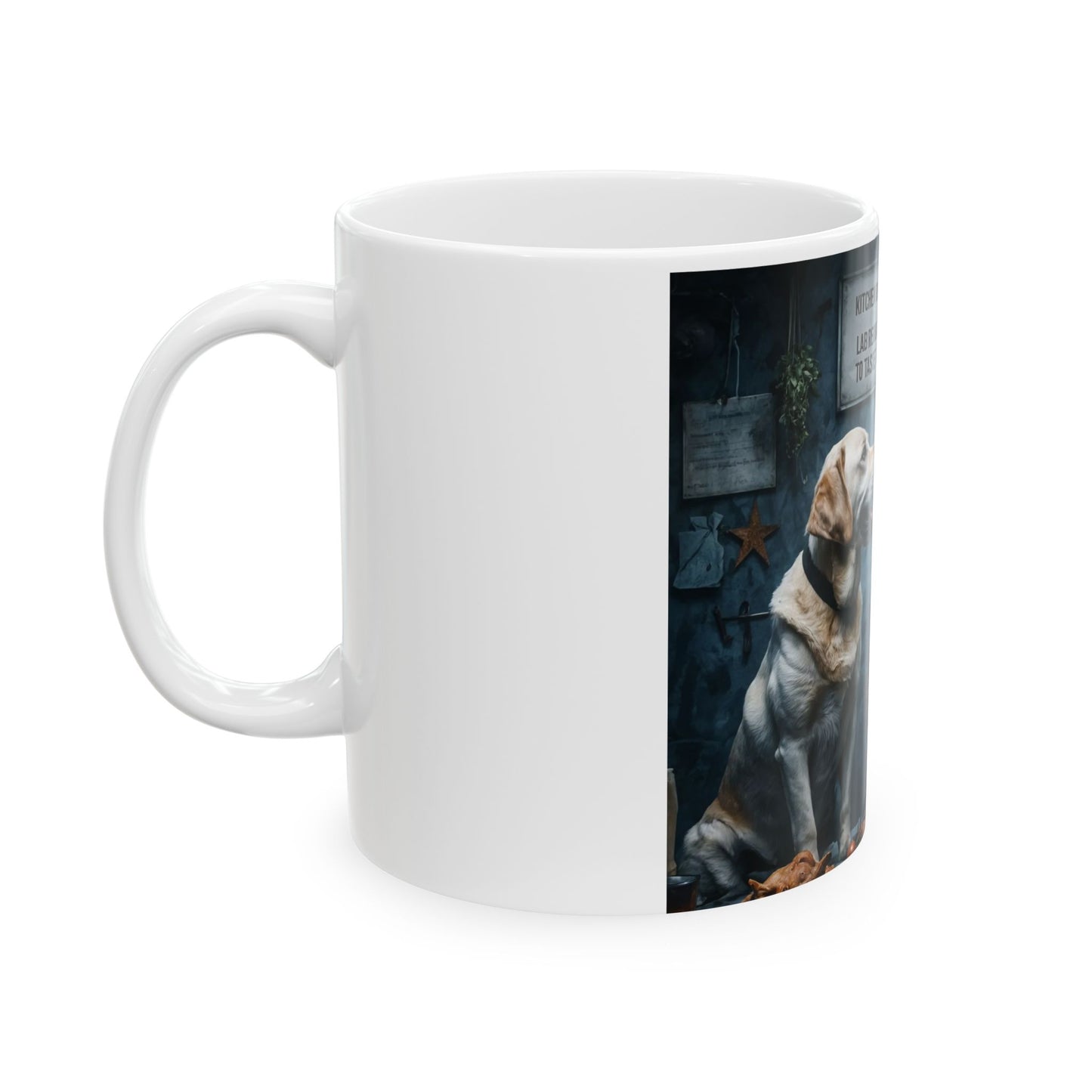 Lab Required Dog Ceramic Mug (11oz, 15oz)