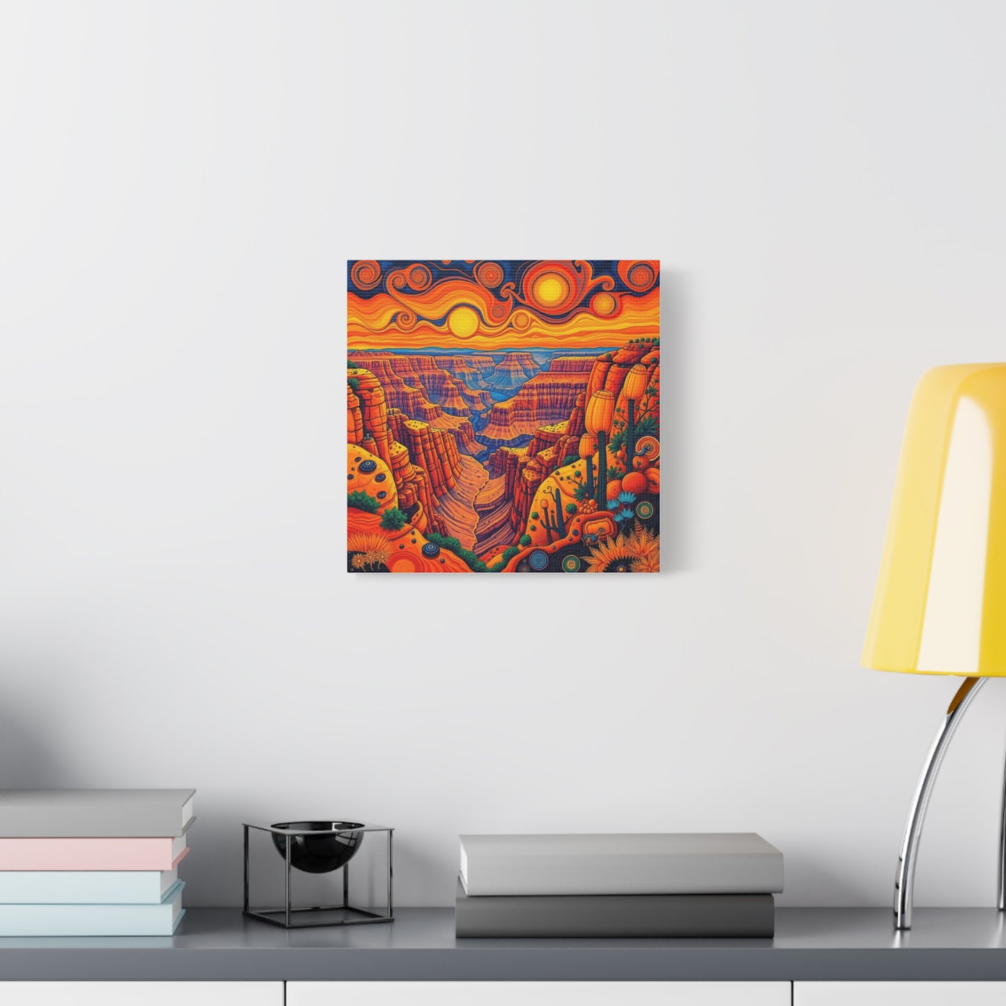 Canvas Print - Grand Canyon Abstract Art