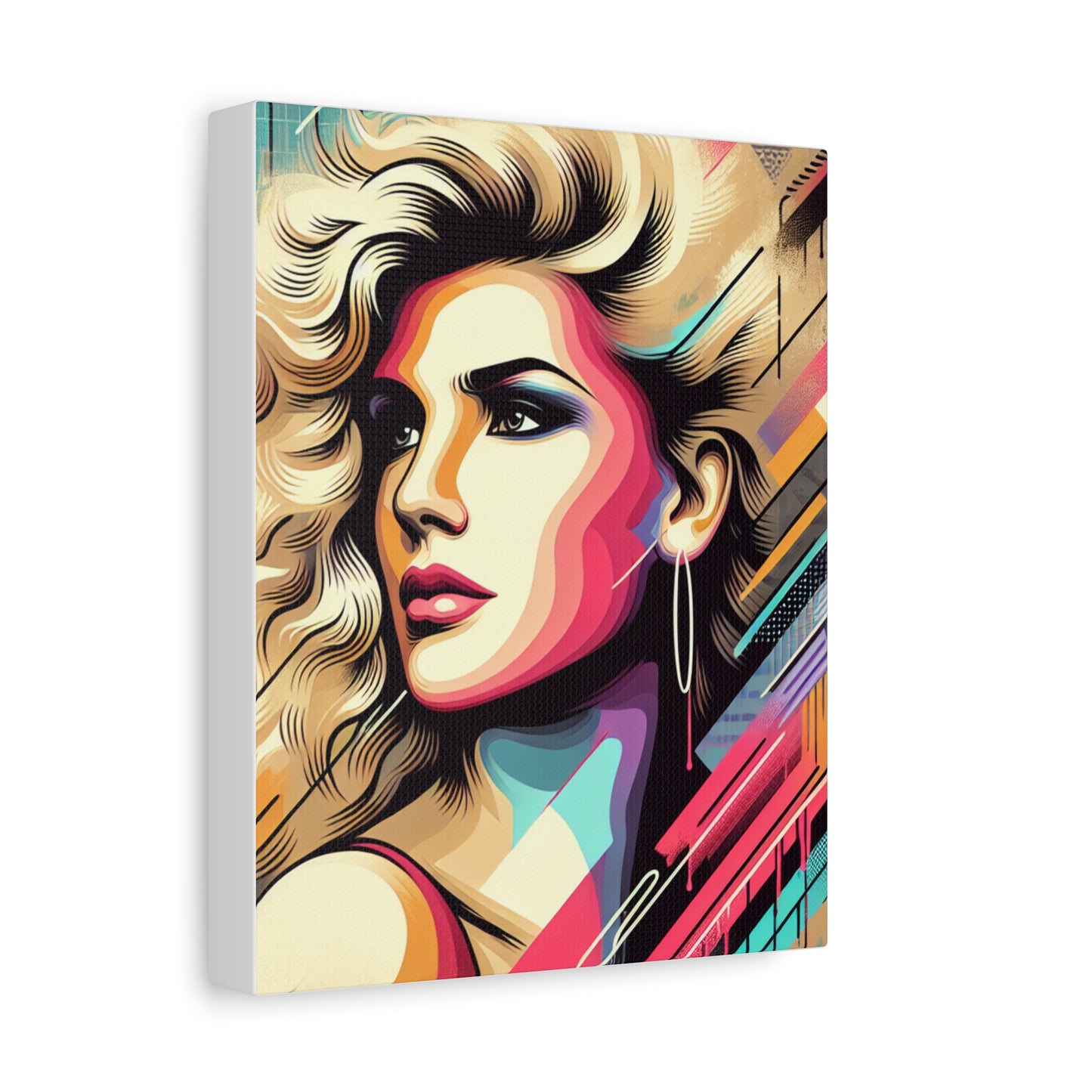Pretty Woman Abstract Art