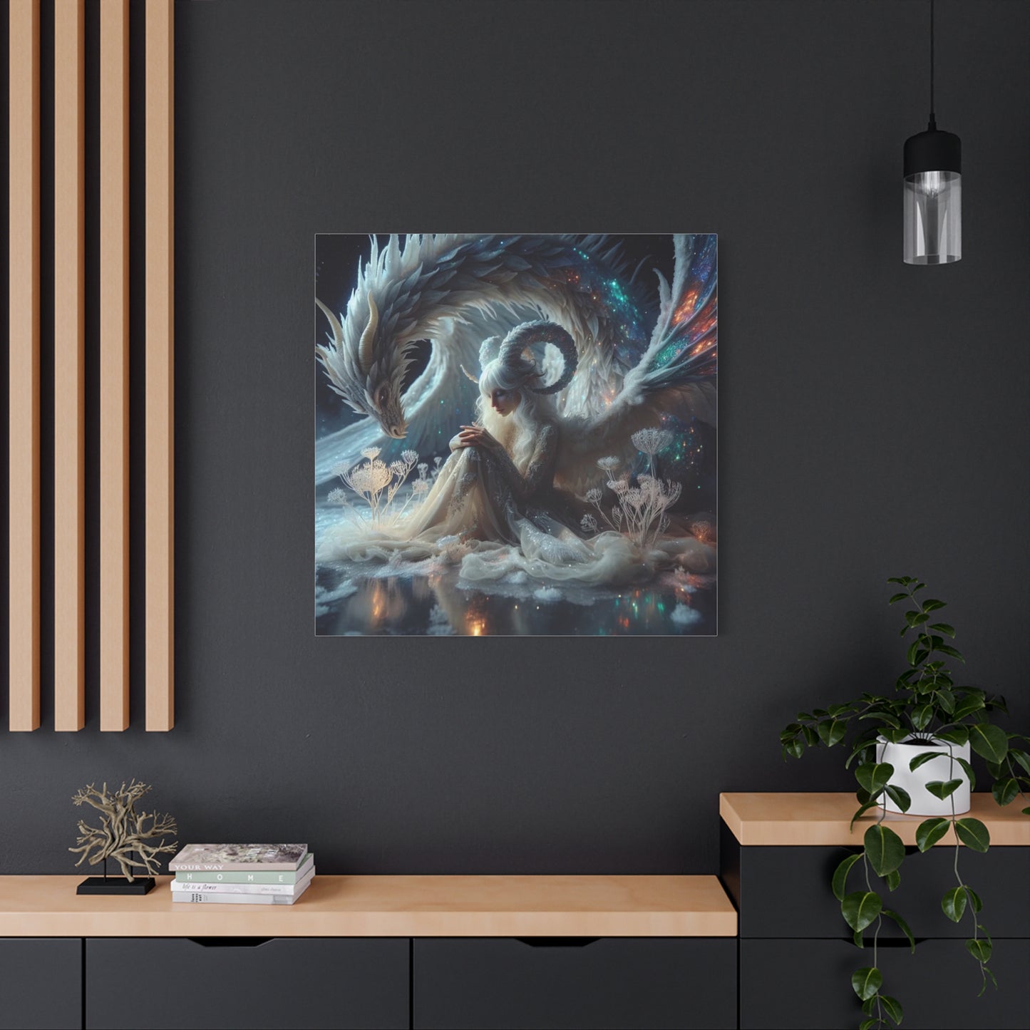 Canvas Print - The Dragon Queen Art