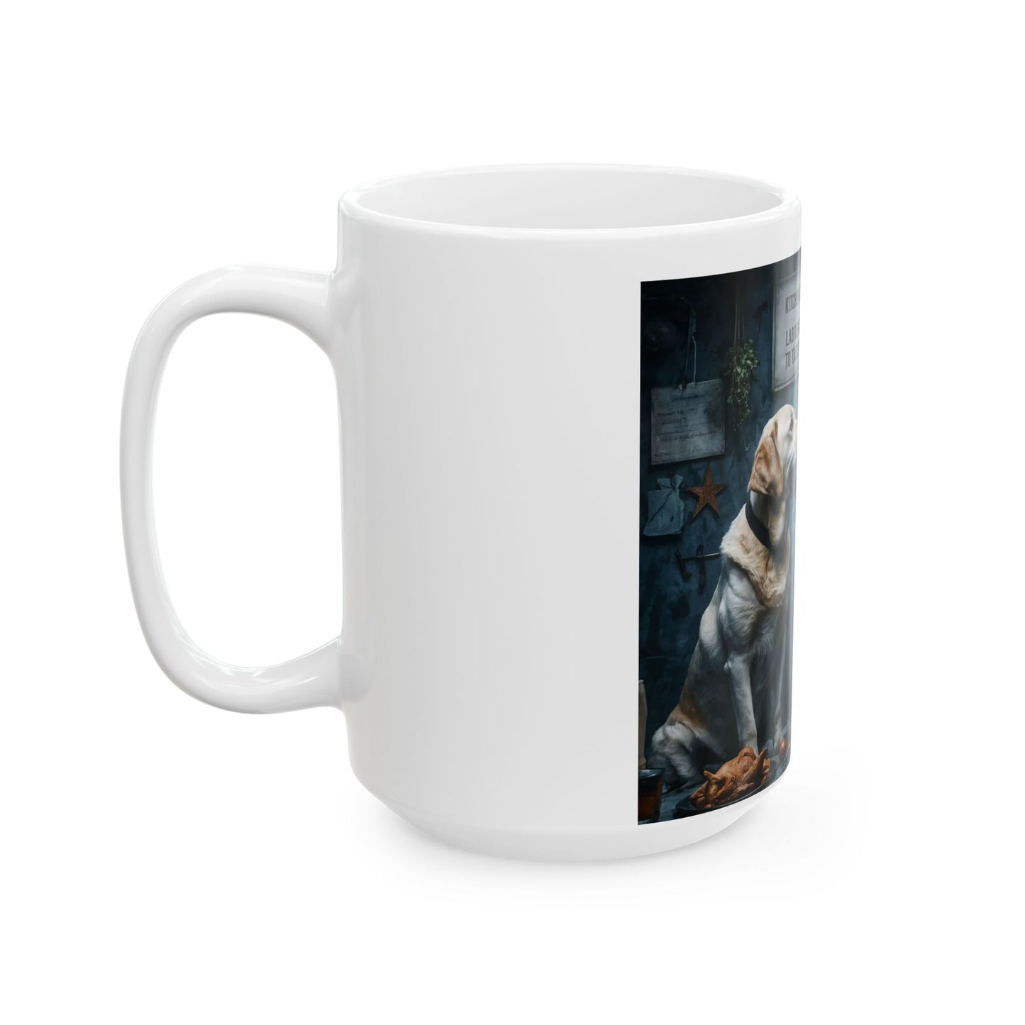 Lab Required Dog Ceramic Mug (11oz, 15oz)