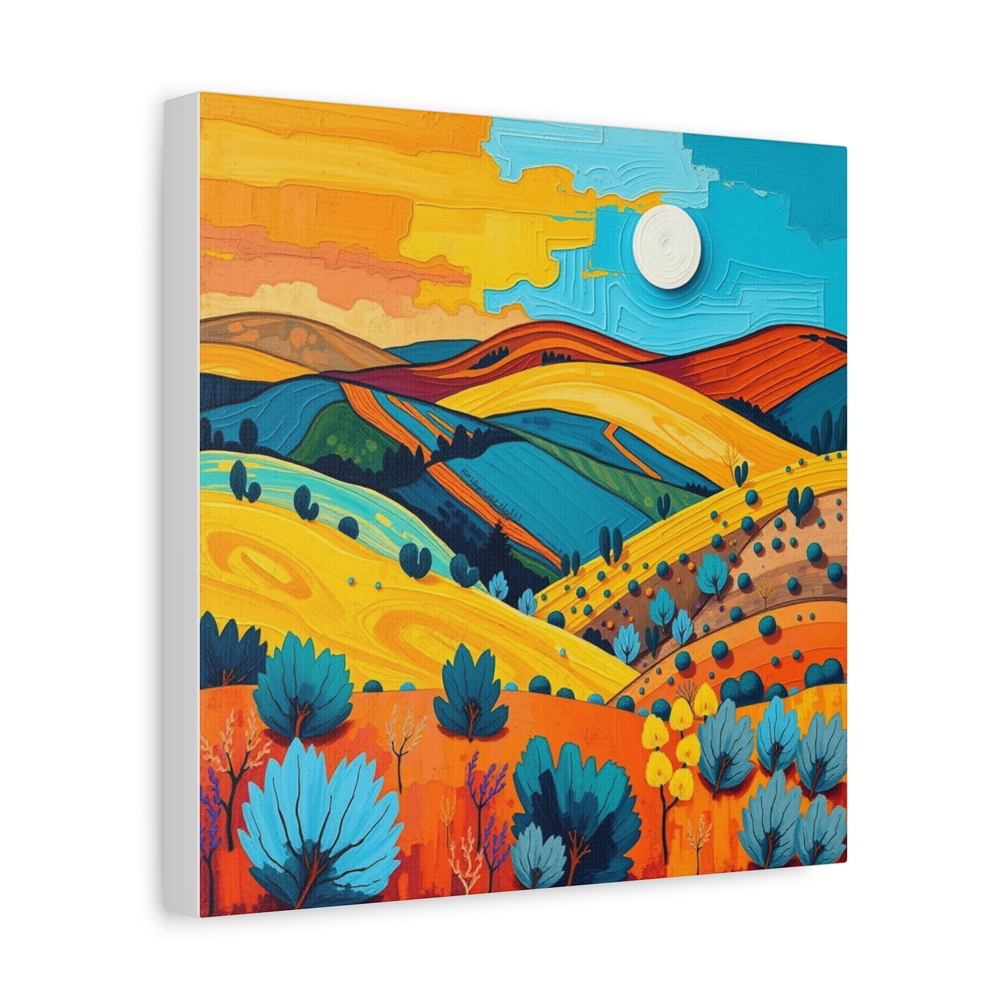 Canvas Print -Abstract 1 Southwest Landscape Wall Art