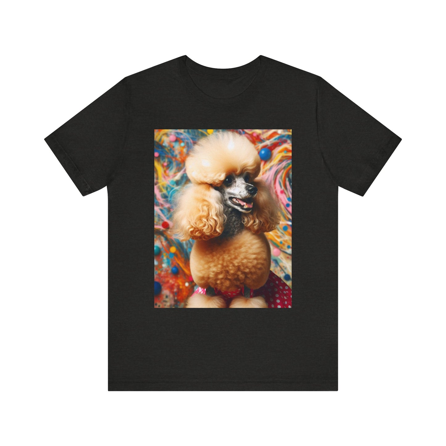 Retro Colorful Poodle Tee - Unisex Shirt