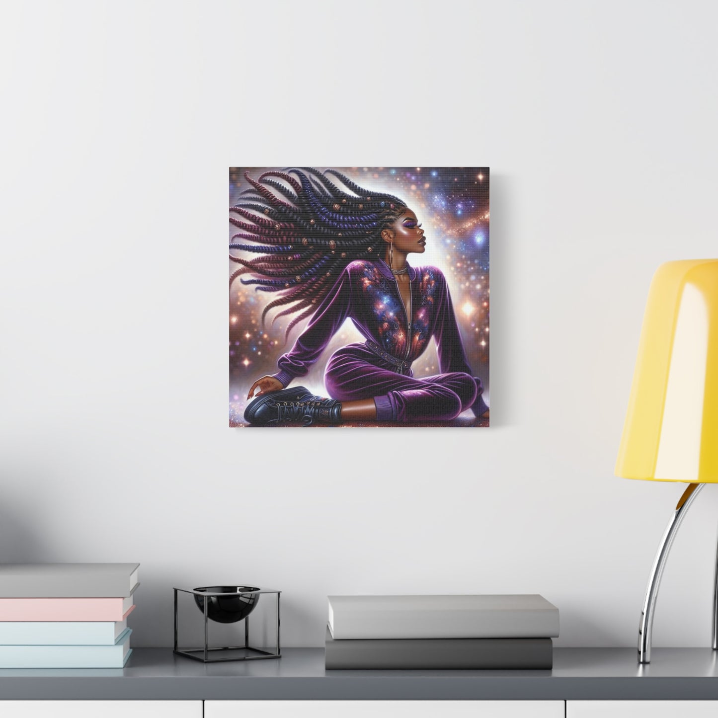 Beautiful Black Woman Canvas Art