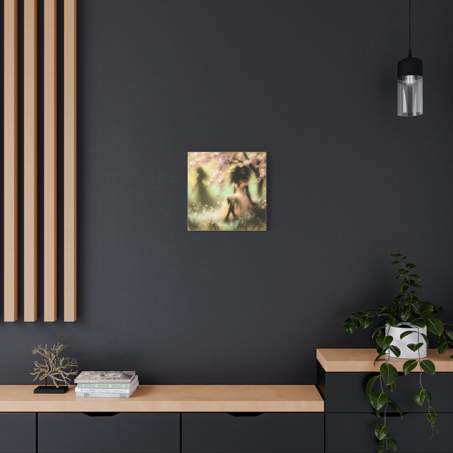 Beautiful Black Woman Canvas Art