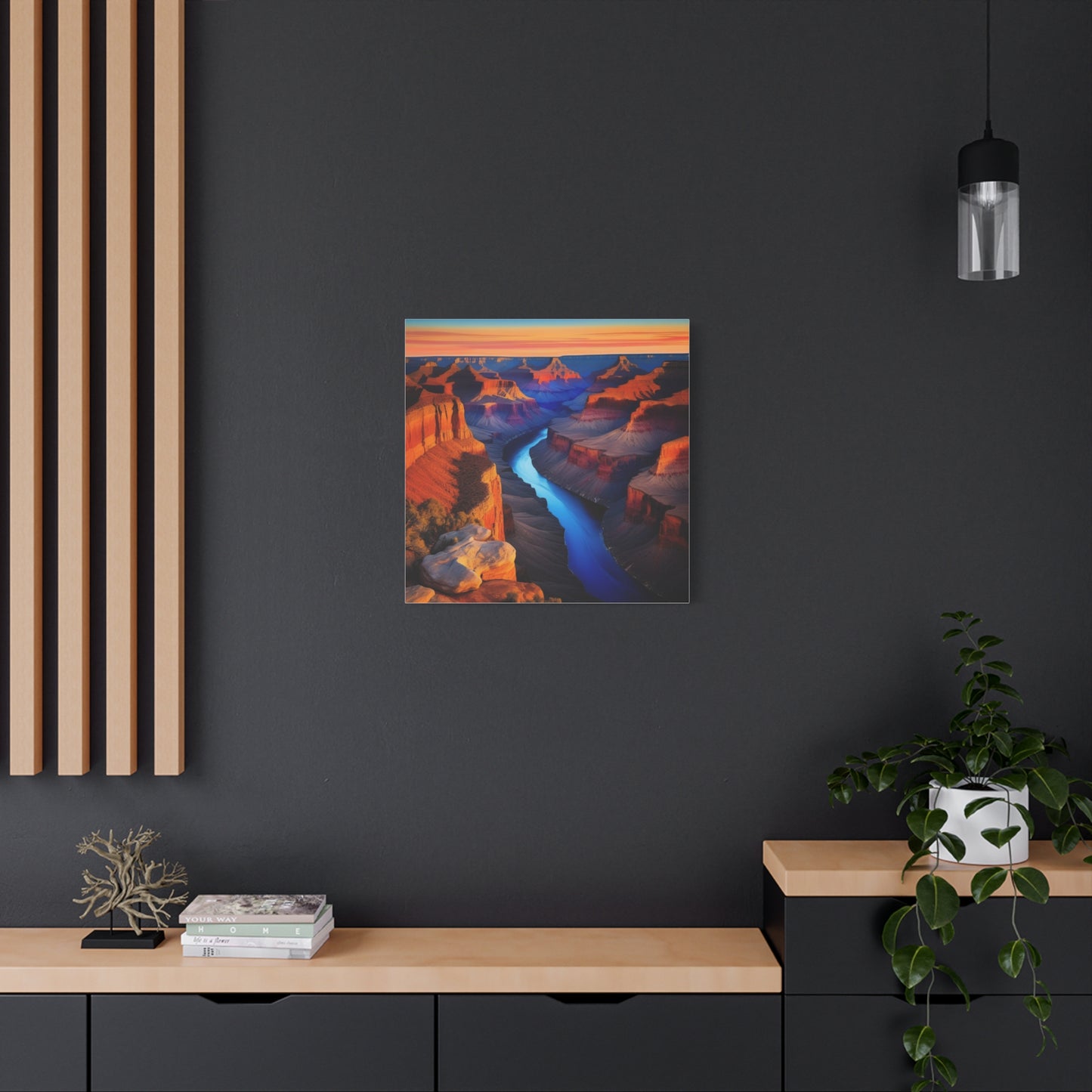 Canvas Print - Grand Canyon Abstract Art 5