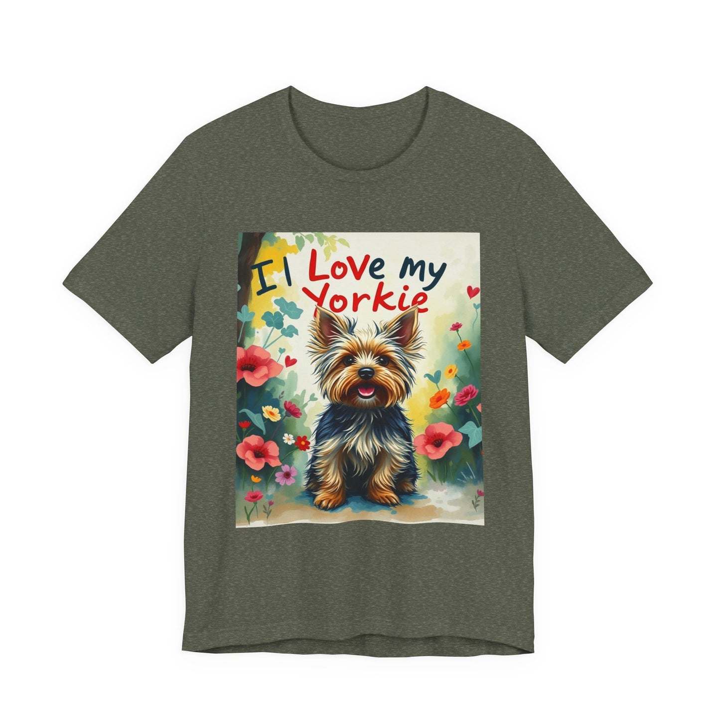 I Love My Yorkie T-Shirt