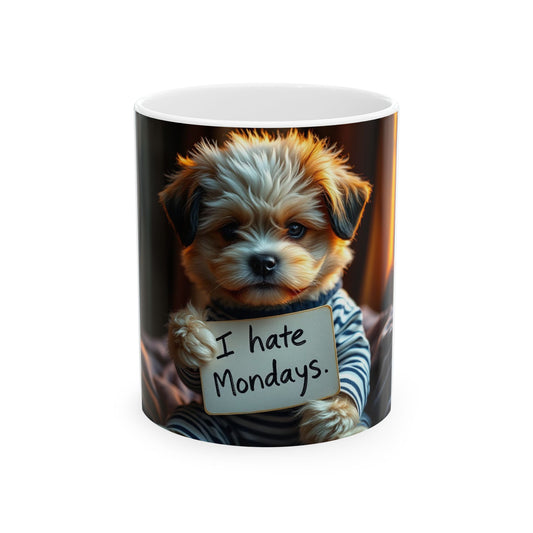 I Hate Mondays Ceramic Mug (11oz, 15oz)