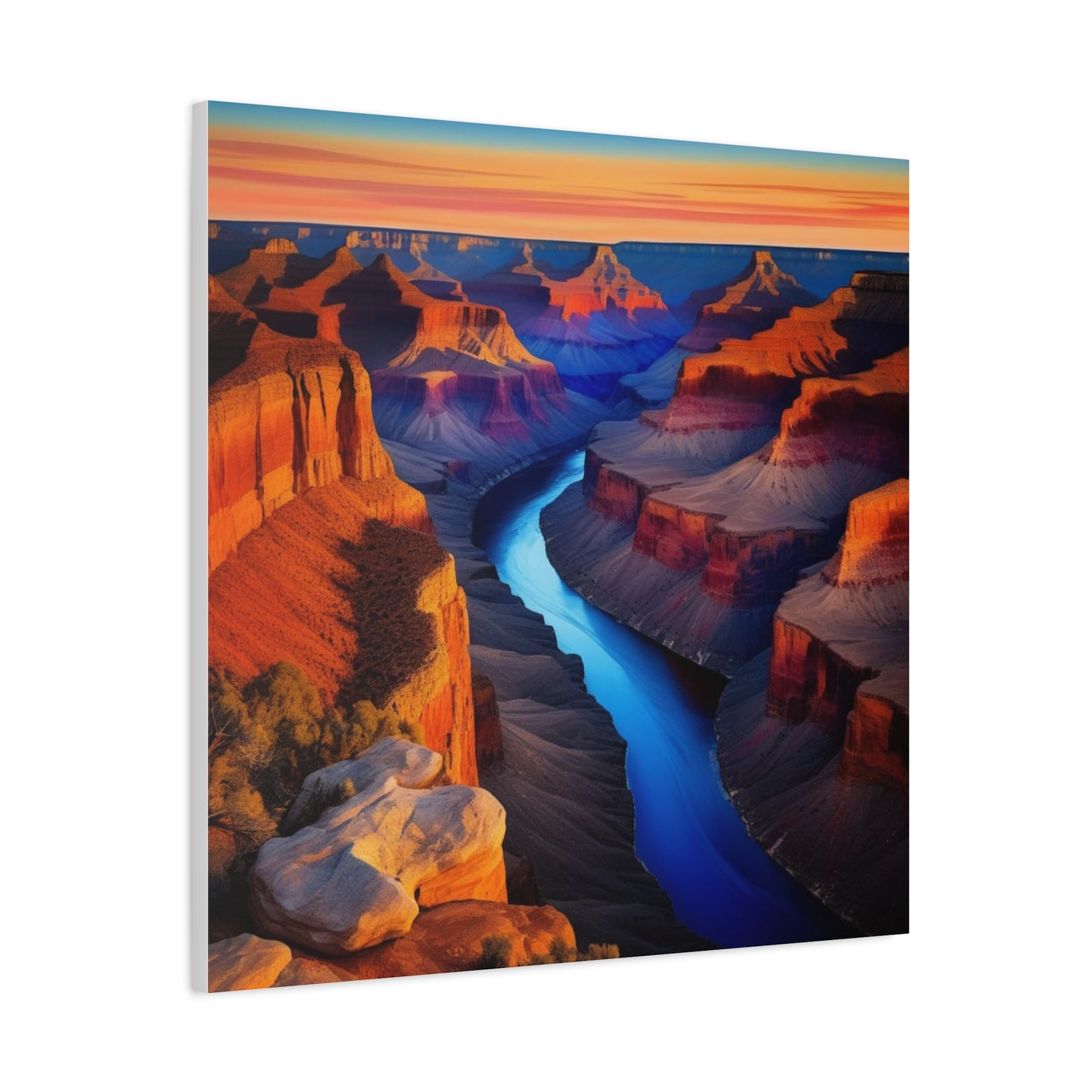 Canvas Print - Grand Canyon Abstract Art 5