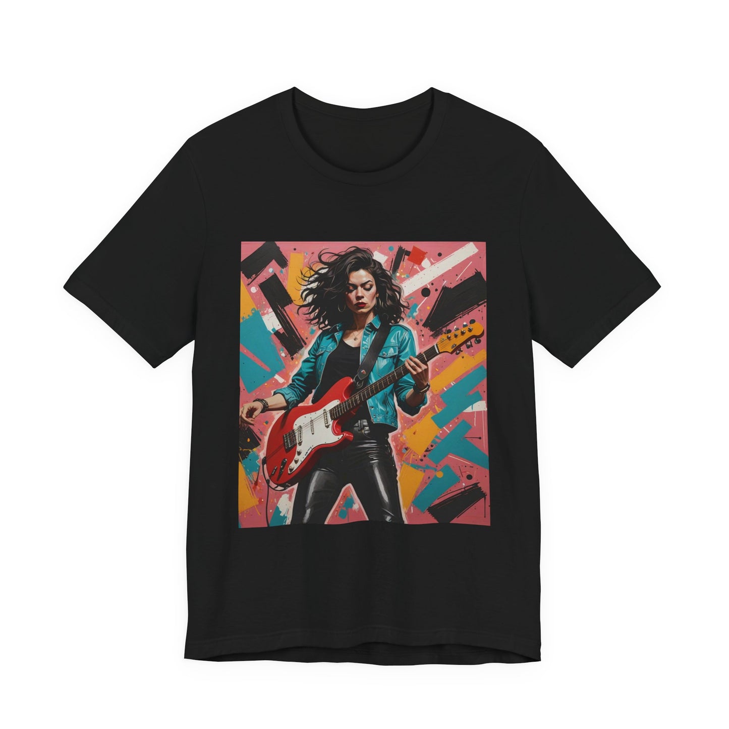 Female Rocker Abstract T-Shirt 3