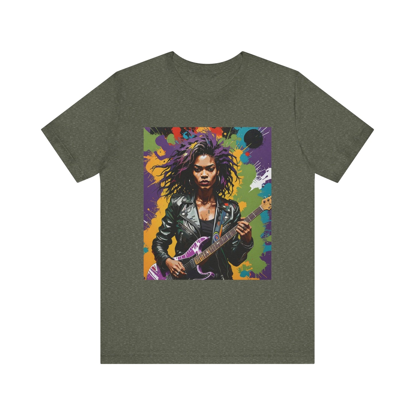 Female Rocker Abstract T-Shirt 2