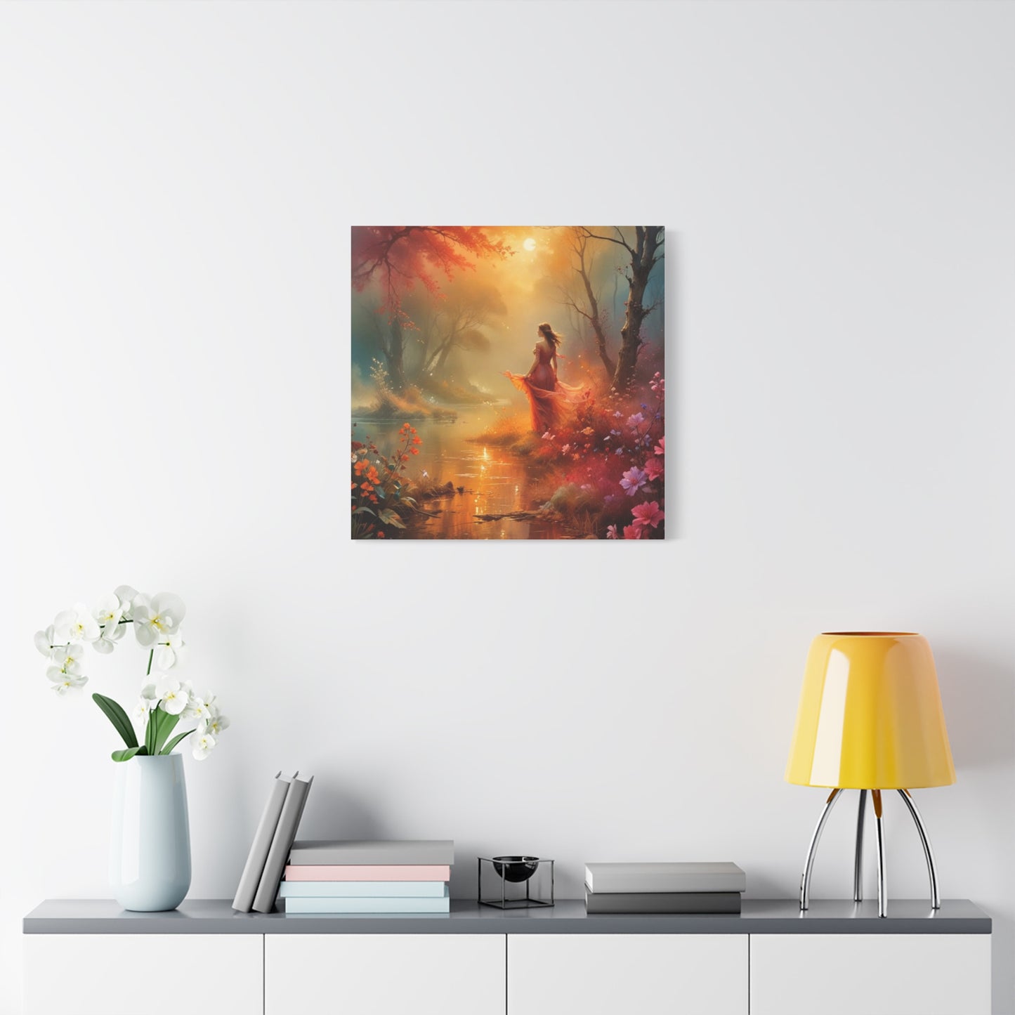 Canvas Print -Shimmer in the Morning Wall Art