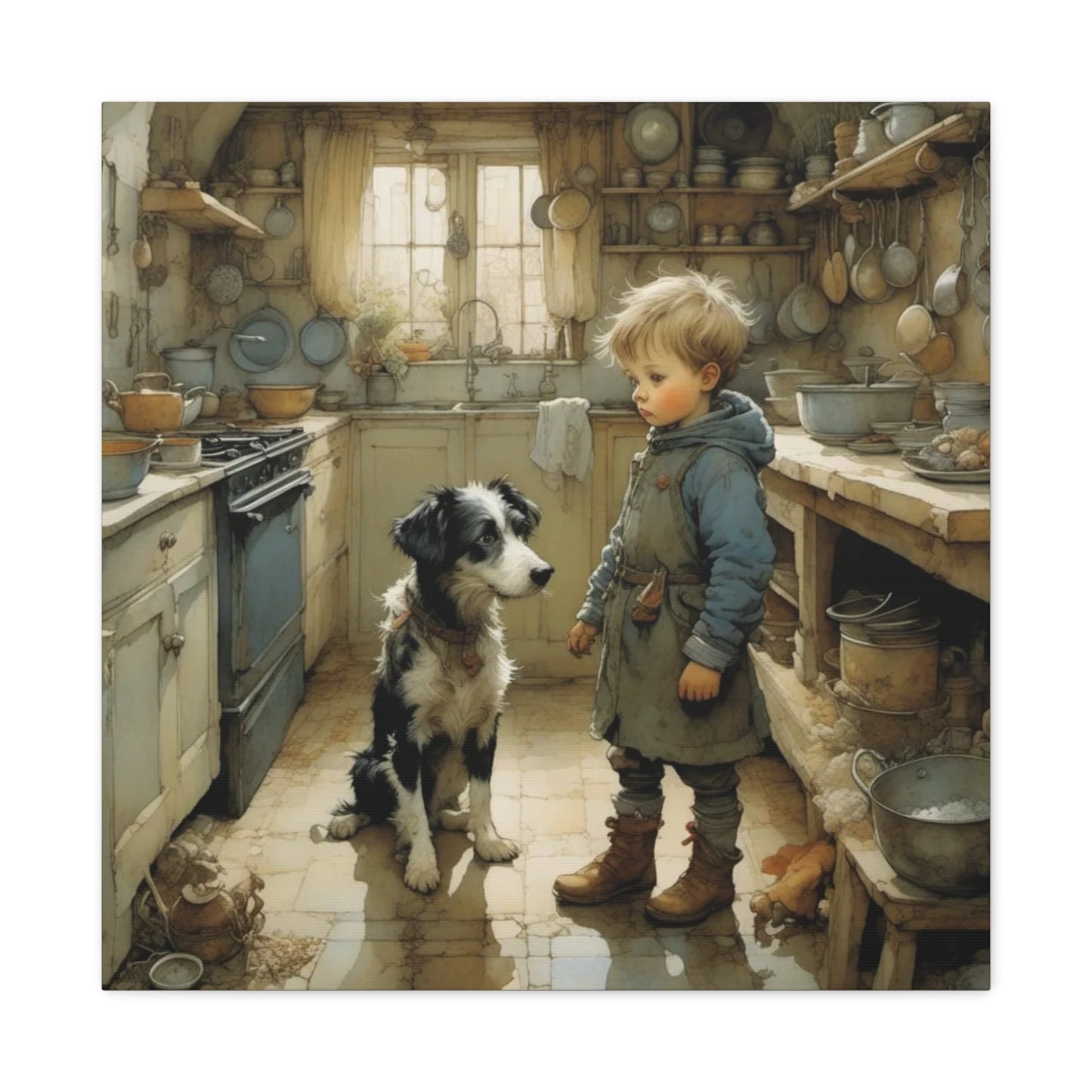 A Boy and His Dog Art