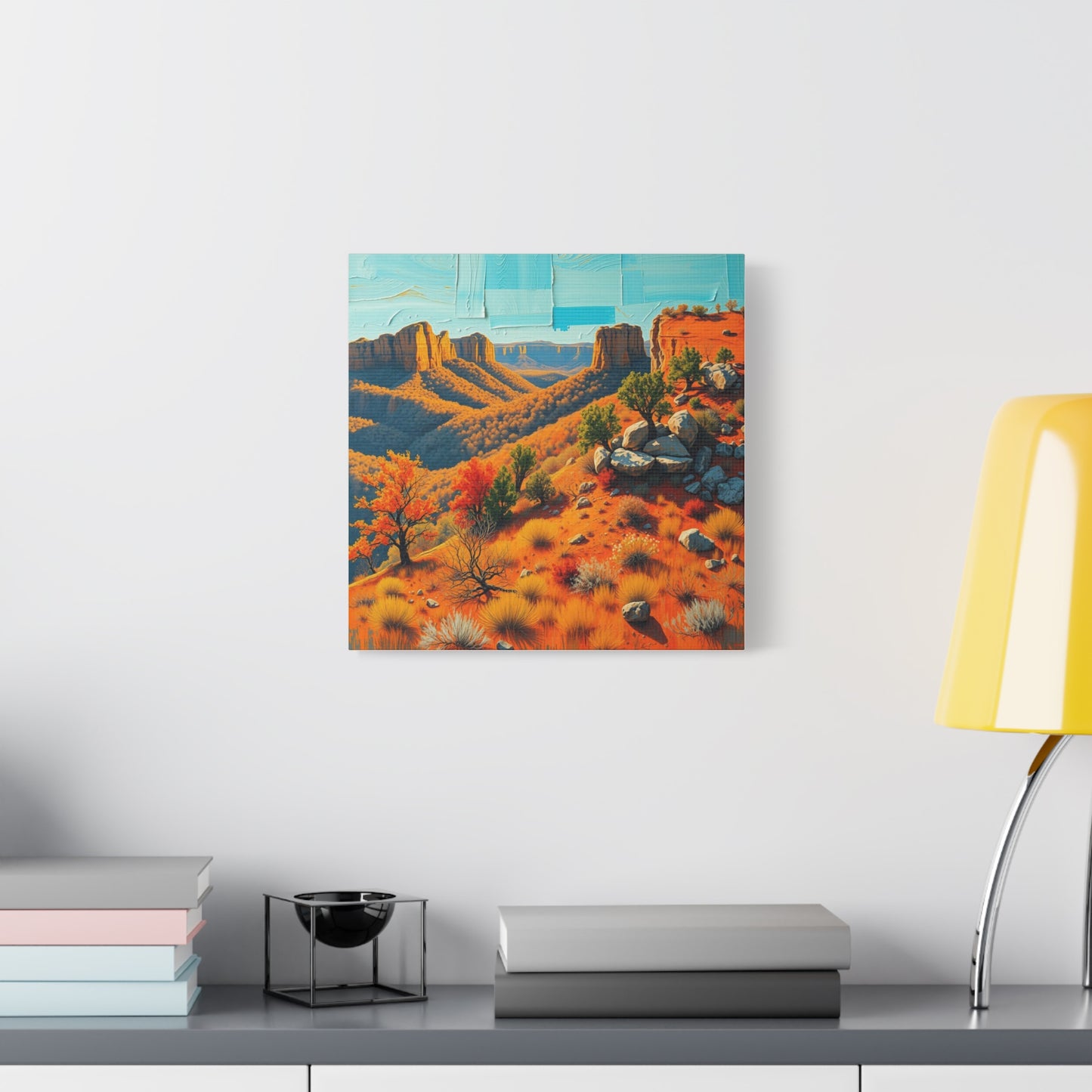 Canvas Print -Abstract 3 Southwest Landscape Wall Art