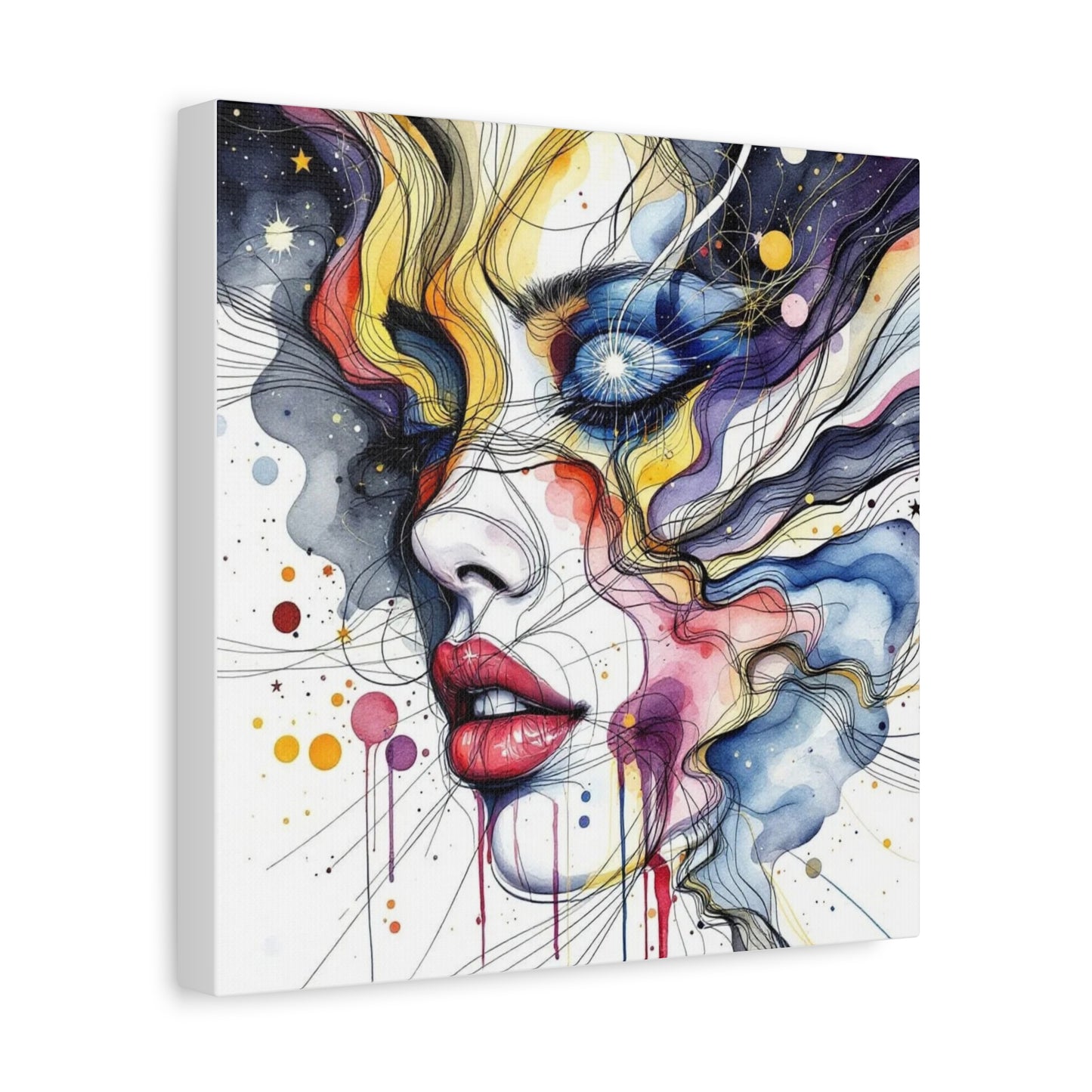 Abstract Lady Art