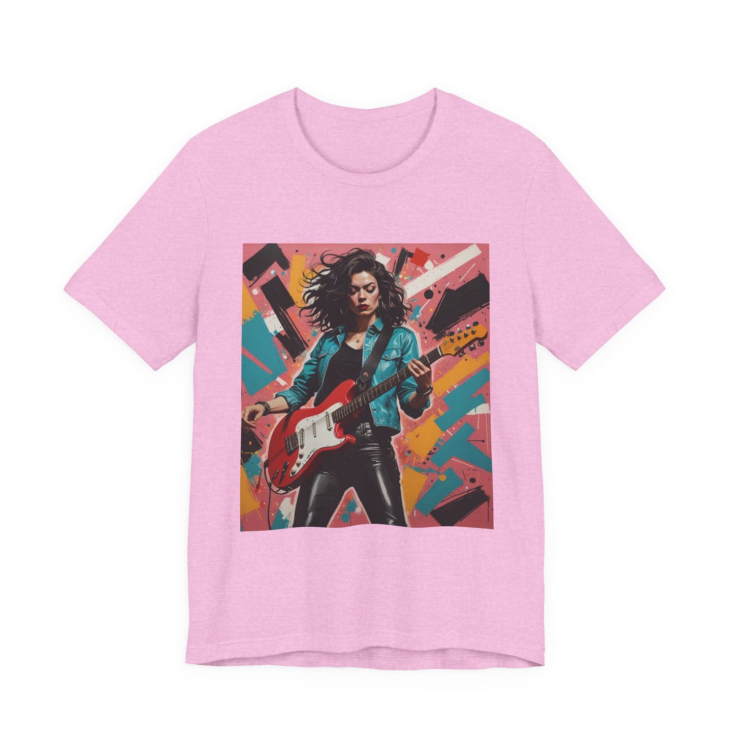 Female Rocker Abstract T-Shirt 3
