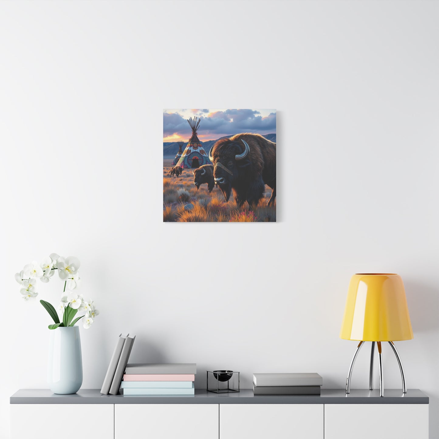 Canvas Print -Majestic Buffalo Wall Art