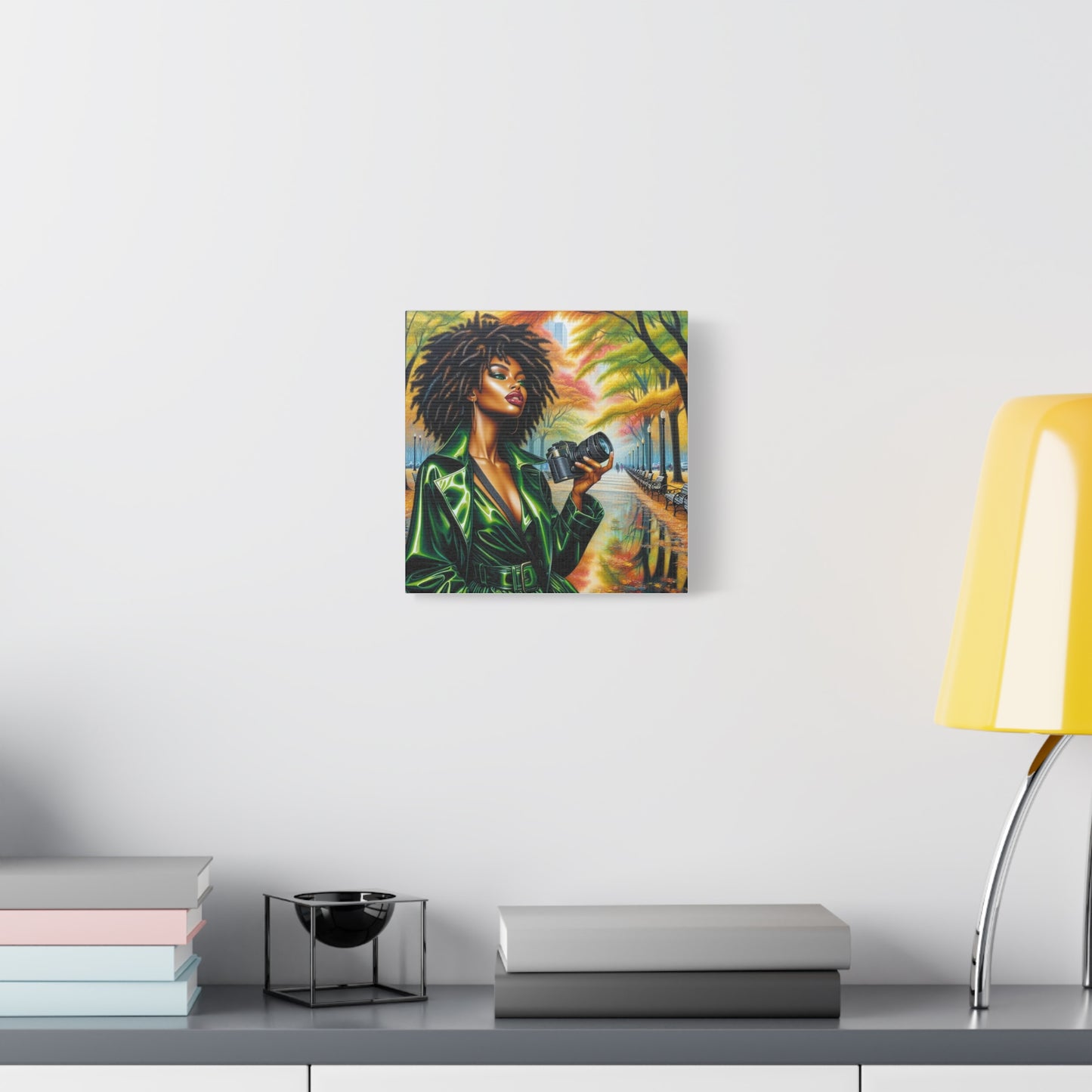Beautiful Black Woman Canvas Art