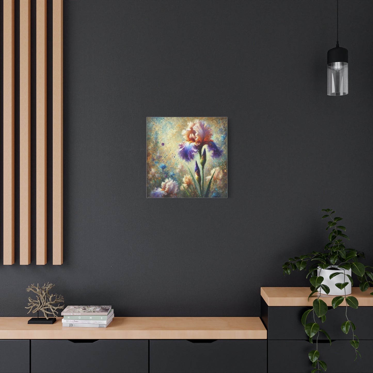 Canvas Print - Iris for Celebration Wall Art