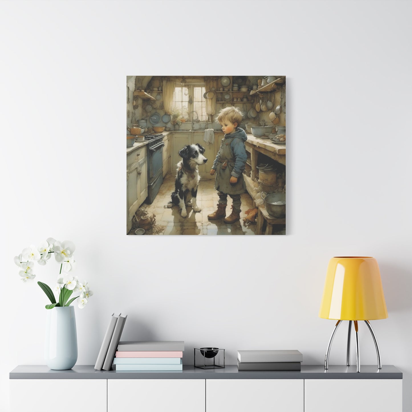 A Boy and His Dog Art