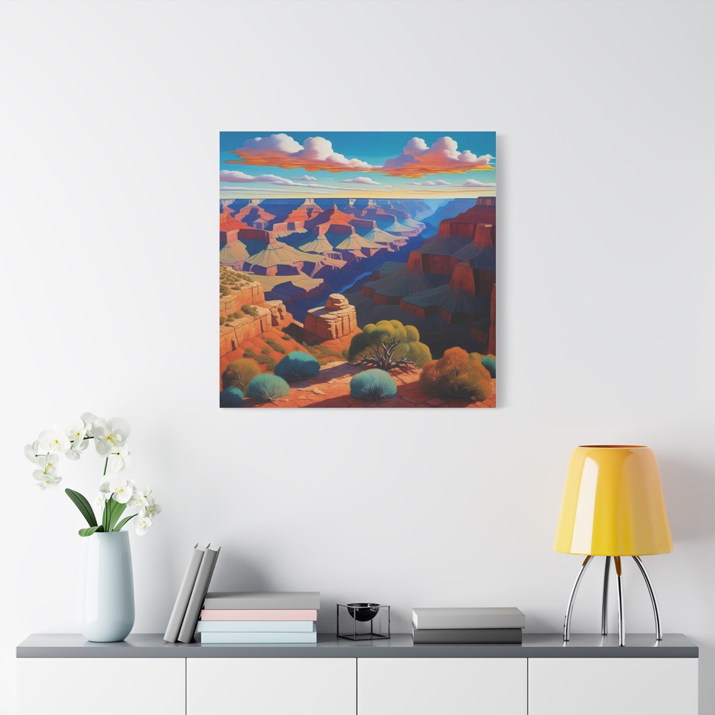 Canvas Print - Grand Canyon Abstract Art 3