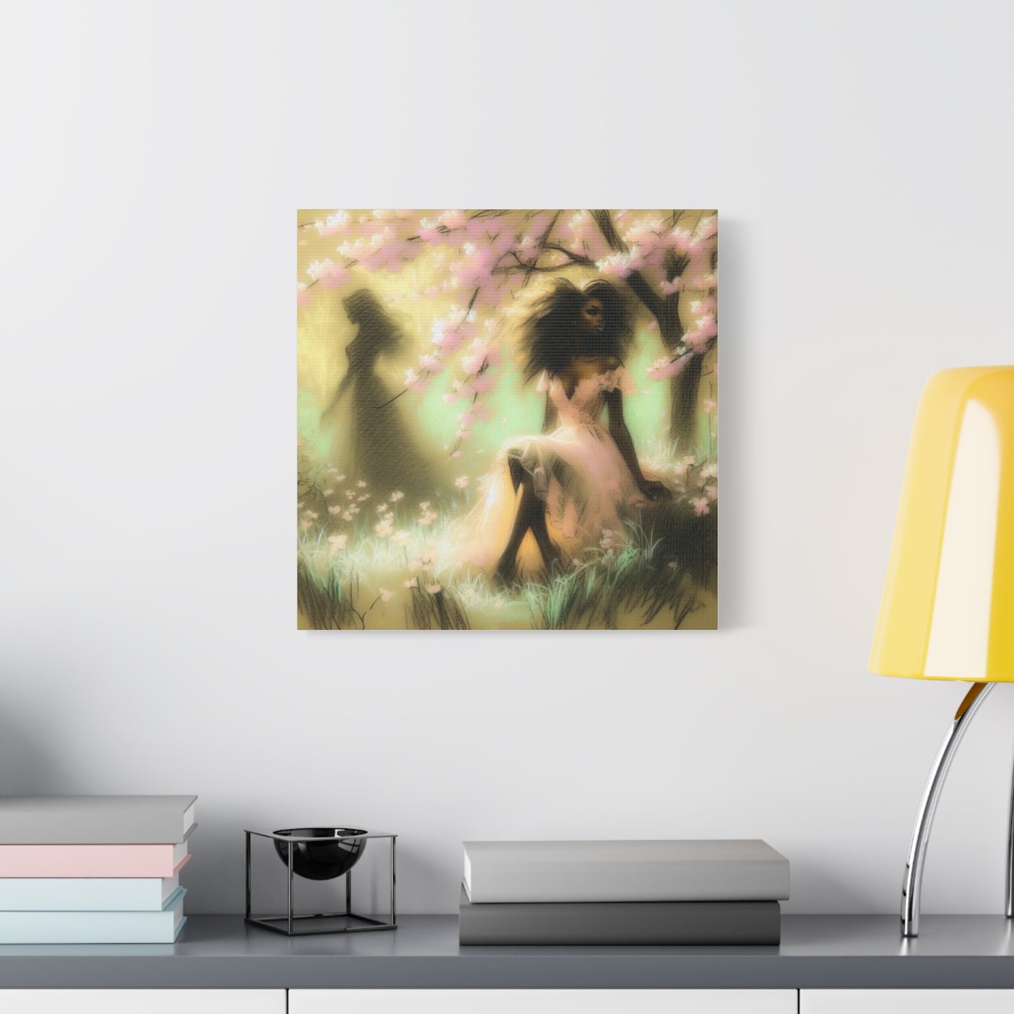 Beautiful Black Woman Canvas Art