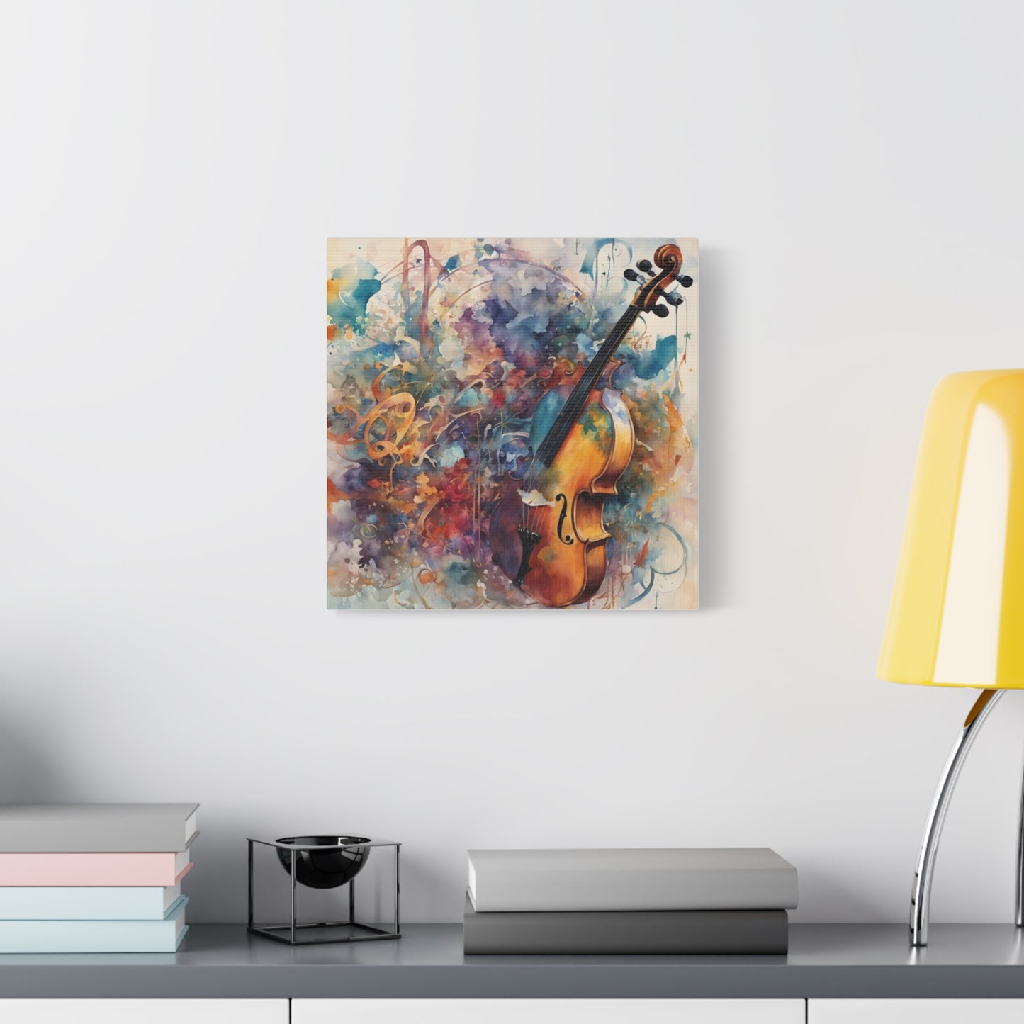 Violin Abstract Art