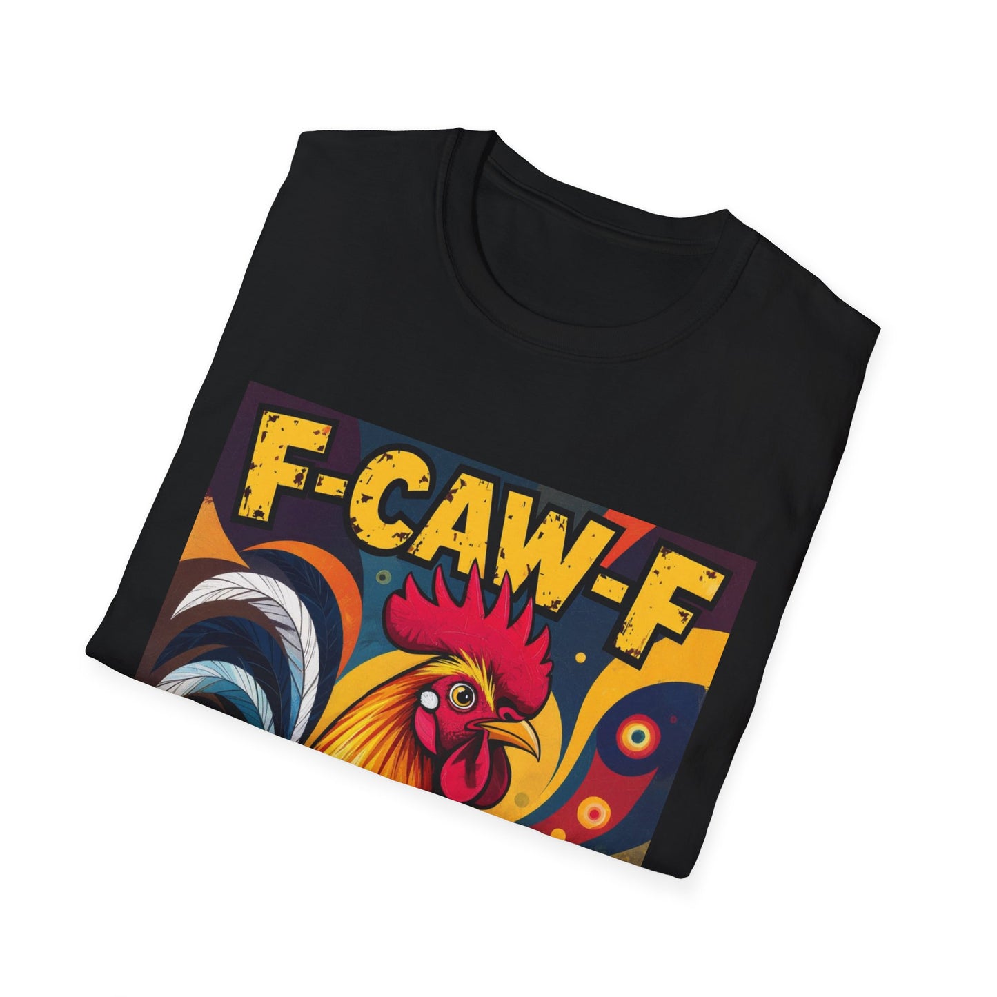 F-CAW-F Rooster Western Boho, Unisex T-Shirt,