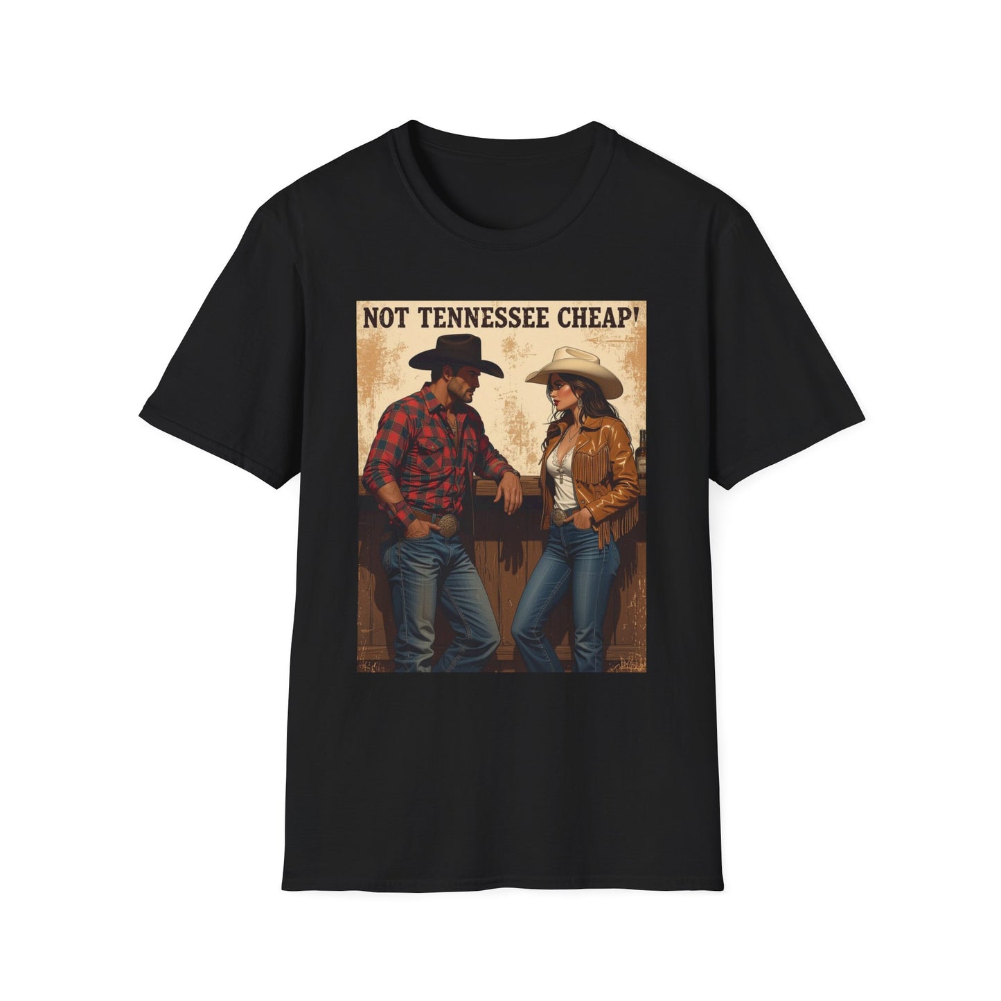 Not Tennessee Cheap Western Boho, Unisex T-Shirt,