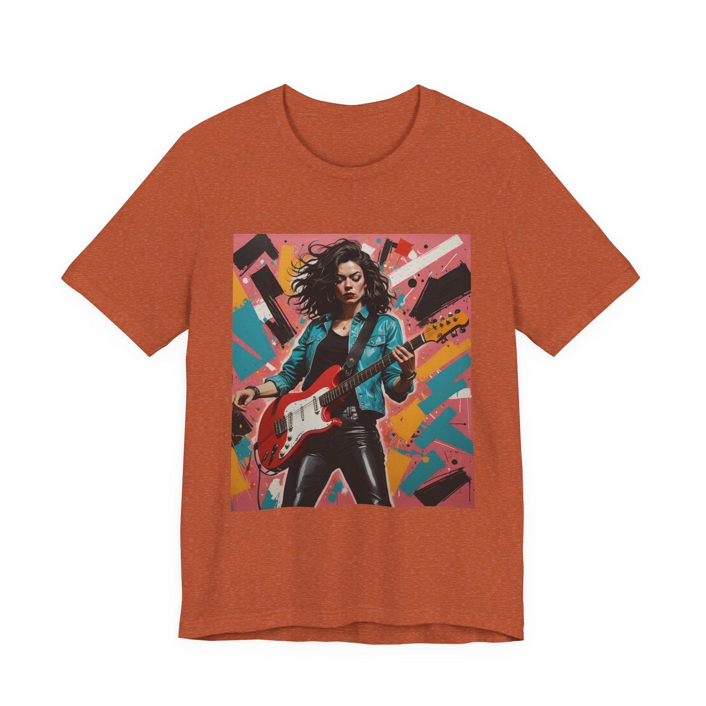 Female Rocker Abstract T-Shirt 3