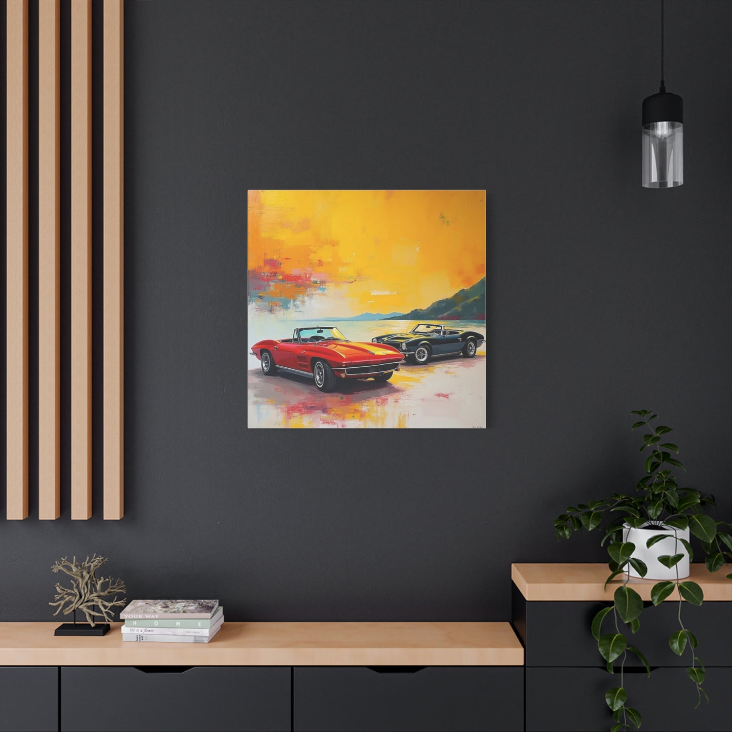 Corvette Abstract Art