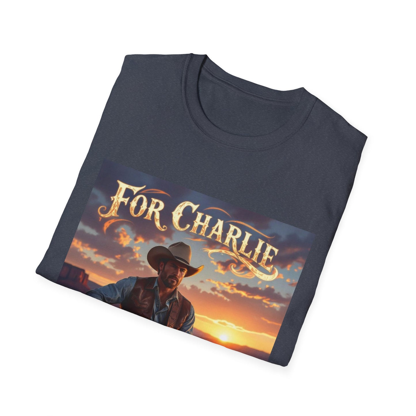 For Charlie Western Boho, Unisex T-Shirt,