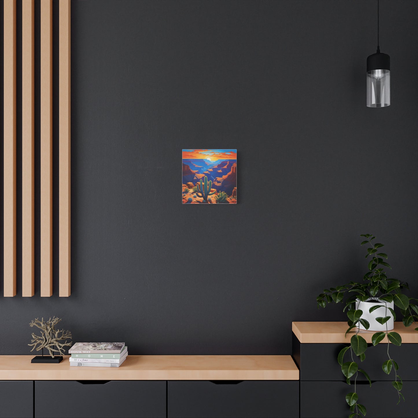 Canvas Print - Grand Canyon Abstract Art 4
