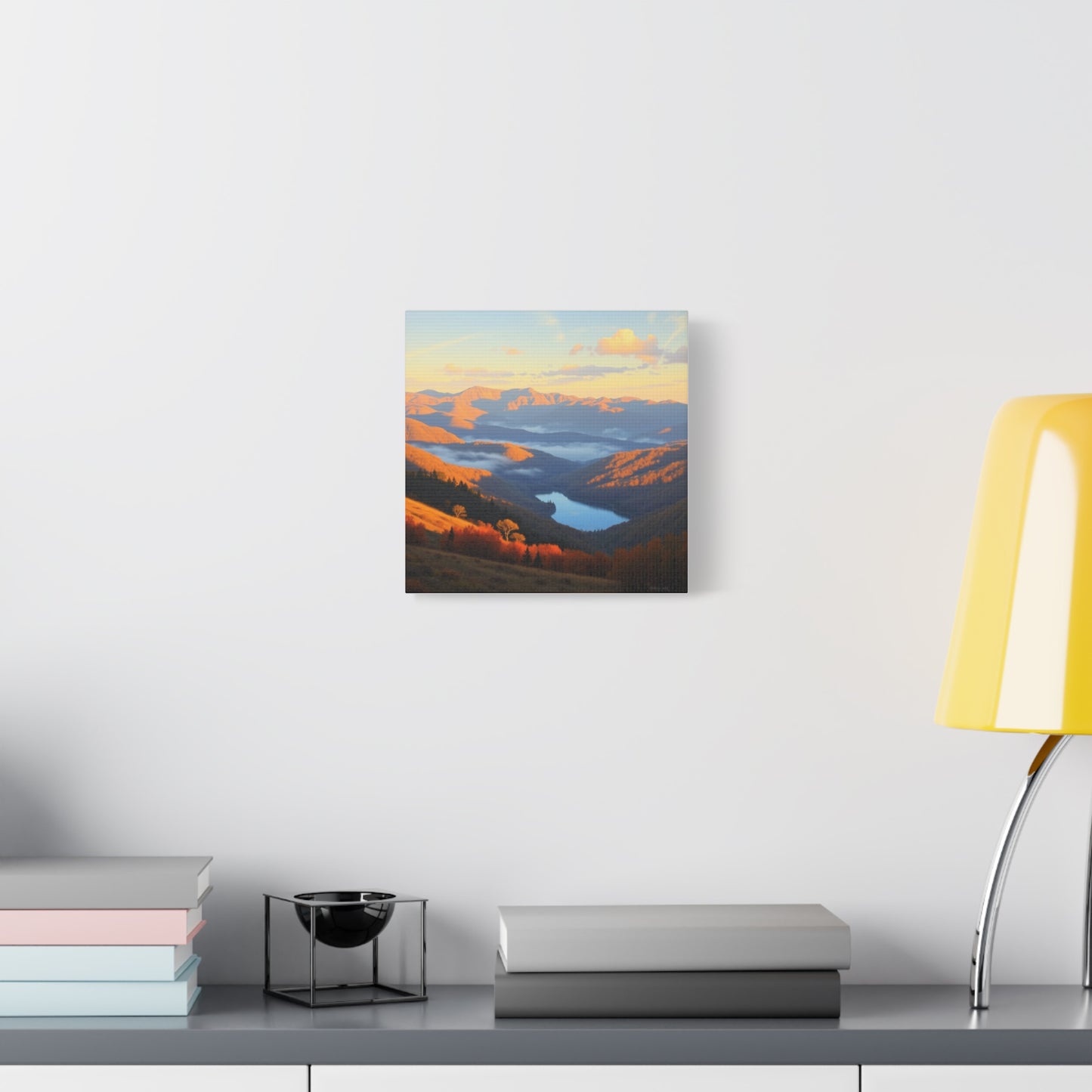 Canvas Print - The Ozark Mountain Lake Art