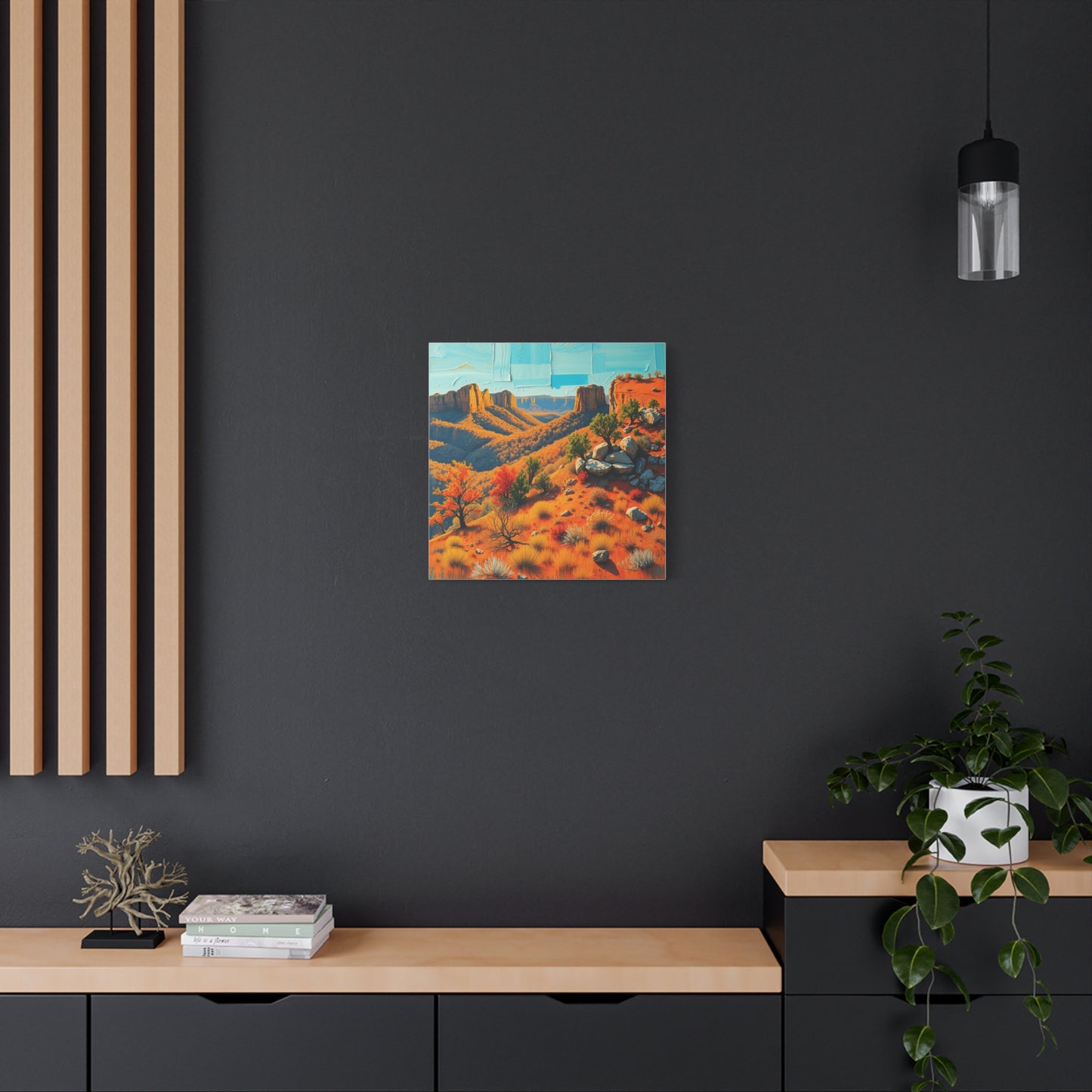 Canvas Print -Abstract 3 Southwest Landscape Wall Art