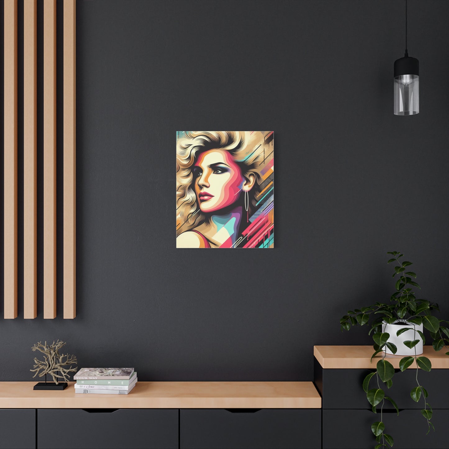 Pretty Woman Abstract Art