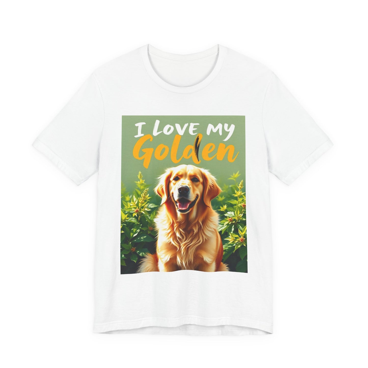 I Love My Golden T-Shirt 2