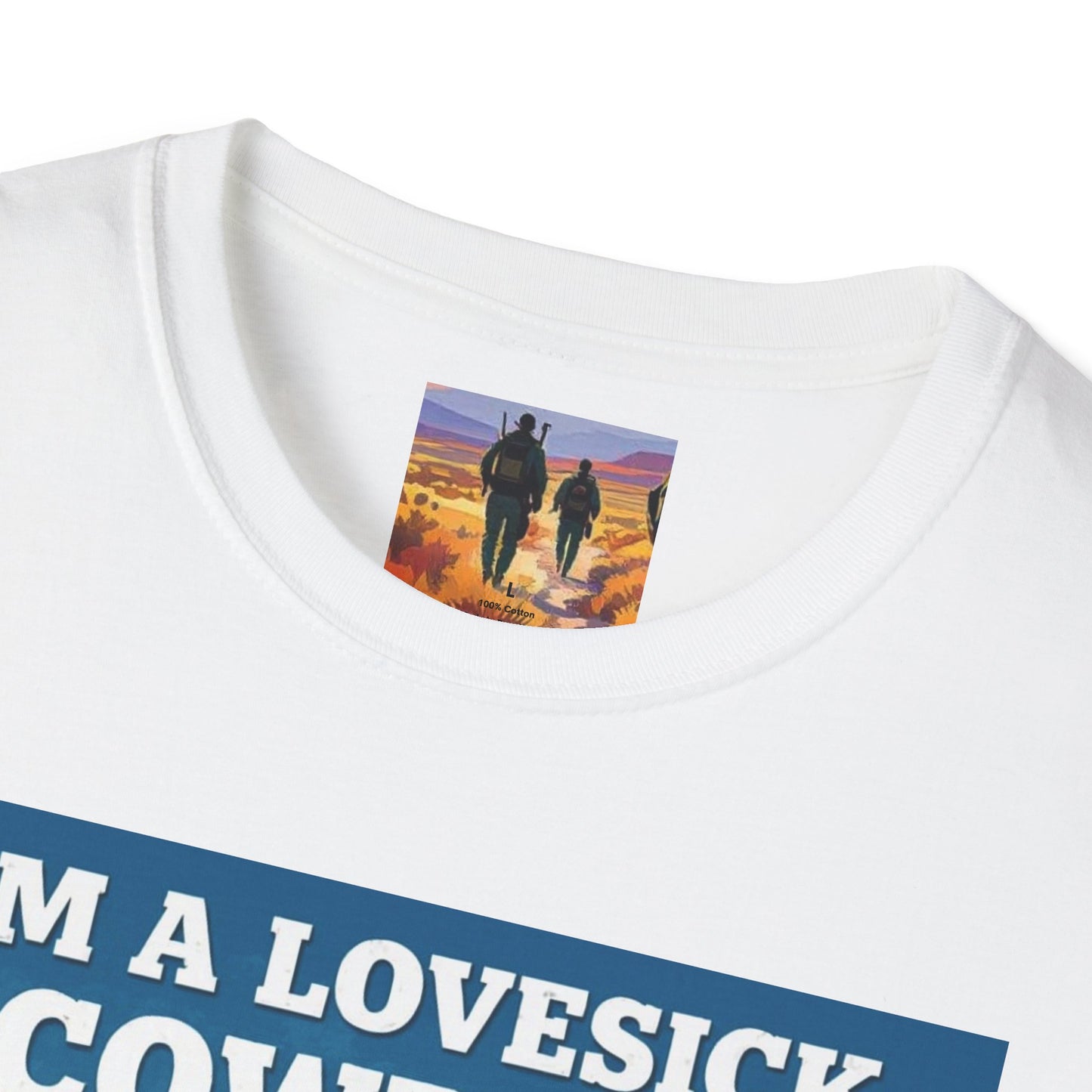 I'm a Lovesick Cowboy Western Boho, Unisex T-Shirt,