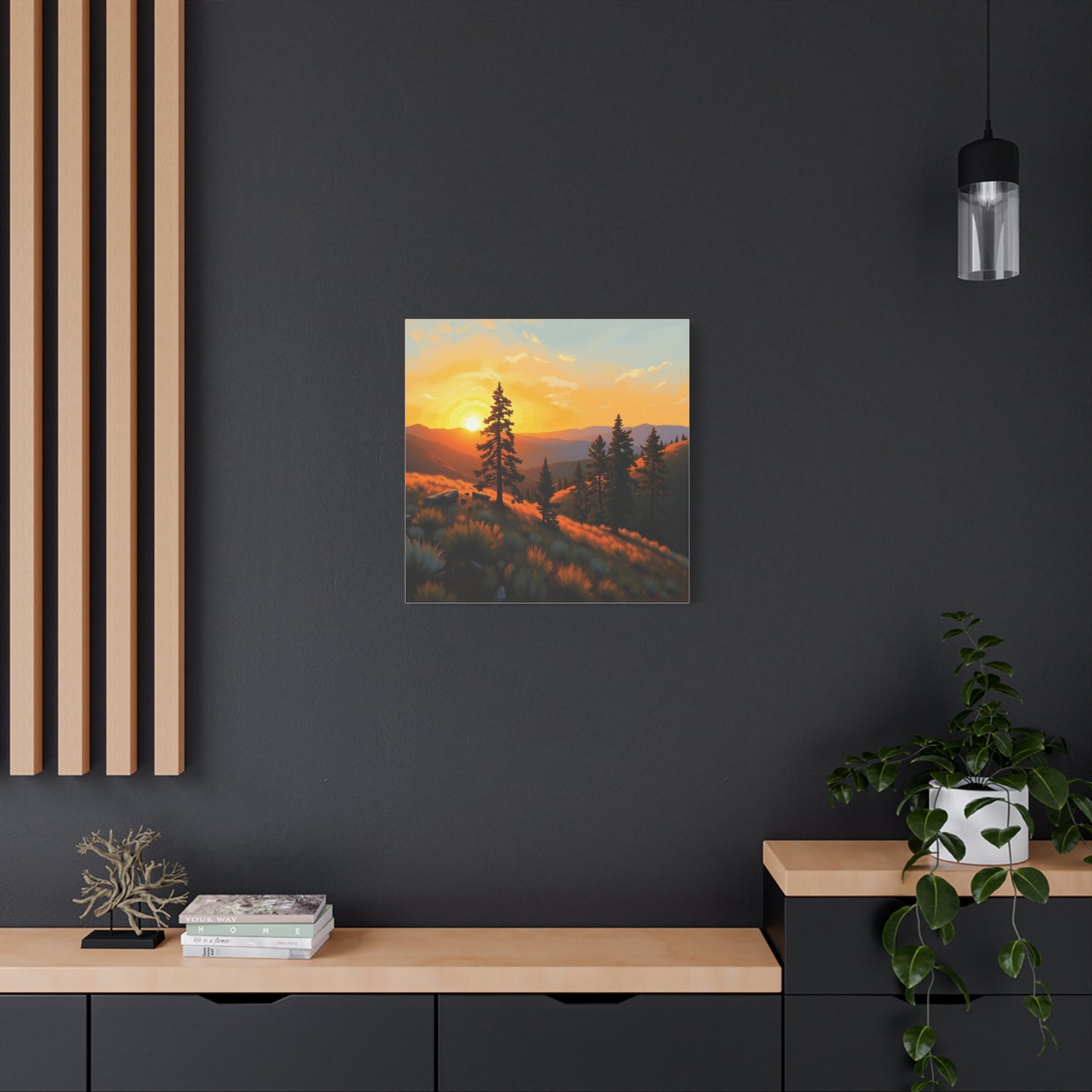 Canvas Wall Art - Black Hills Scenic