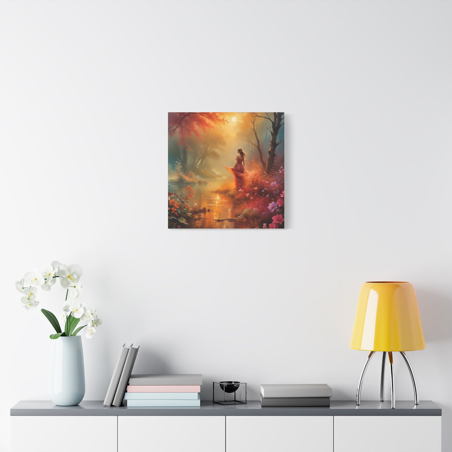 Canvas Print -Shimmer in the Morning Wall Art
