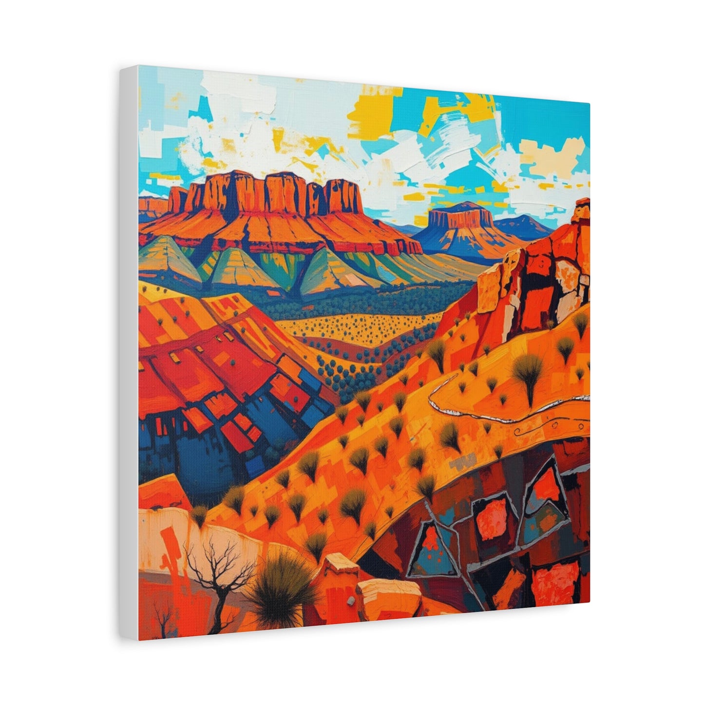 Canvas Wall Art - Abstract 2 Black Hills Scenic