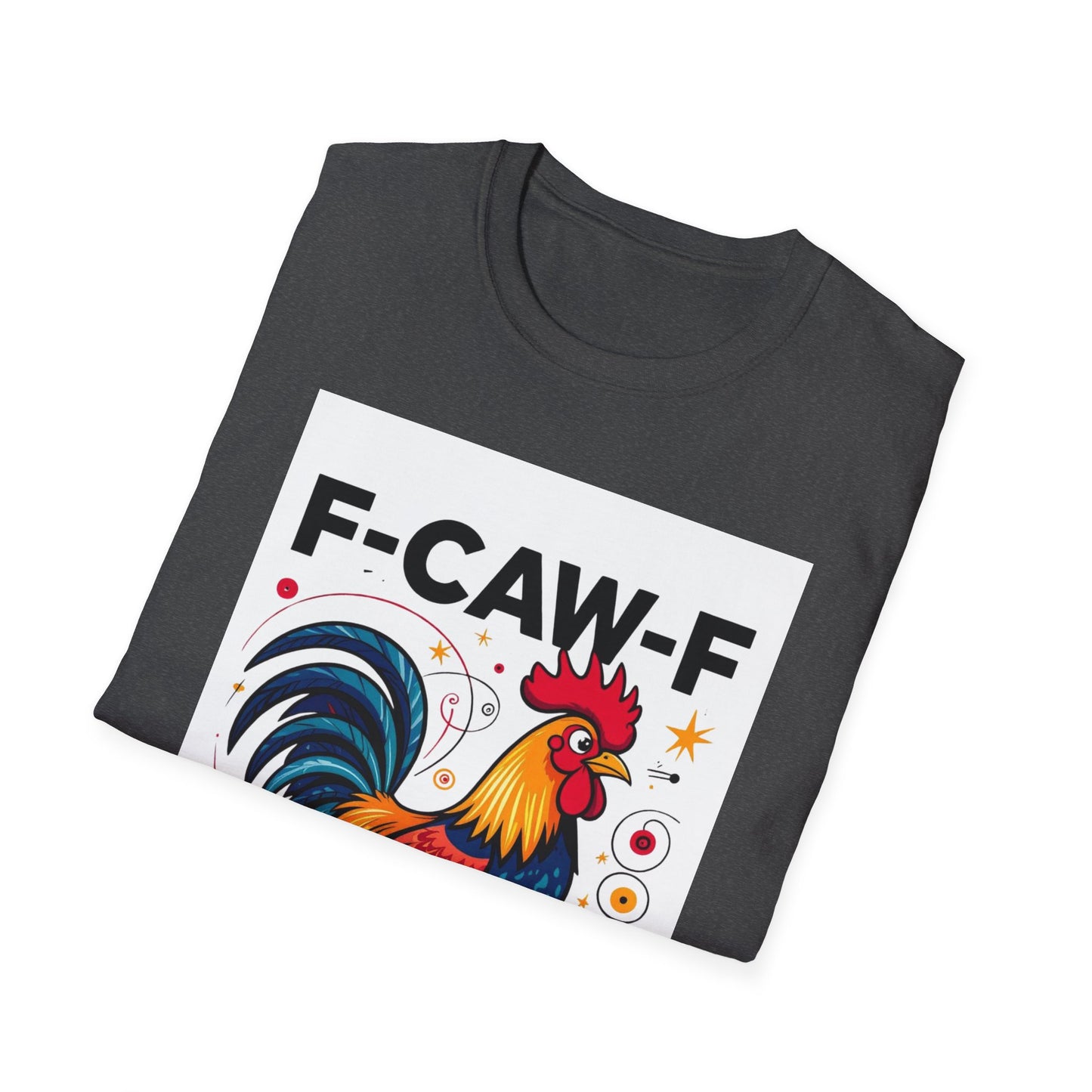 F-CAW-F Rooster Western Boho, Unisex T-Shirt,
