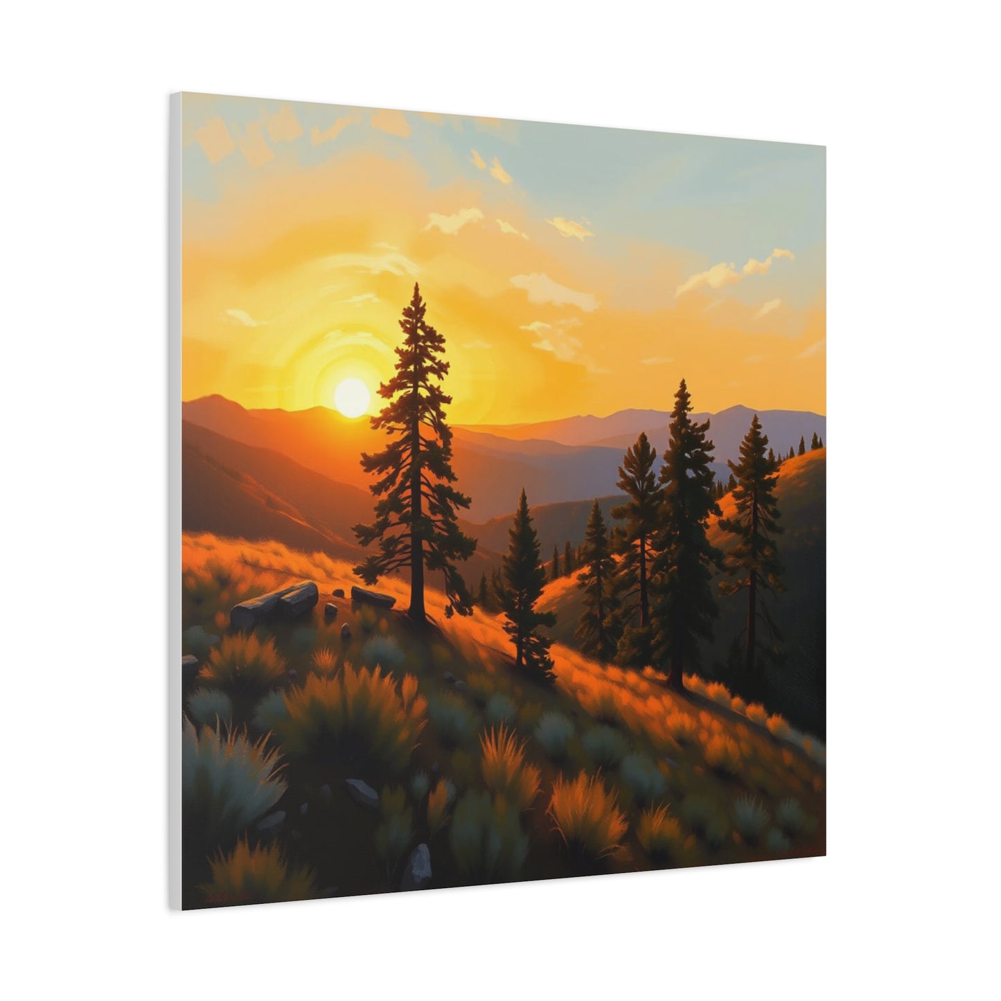 Canvas Wall Art - Black Hills Scenic
